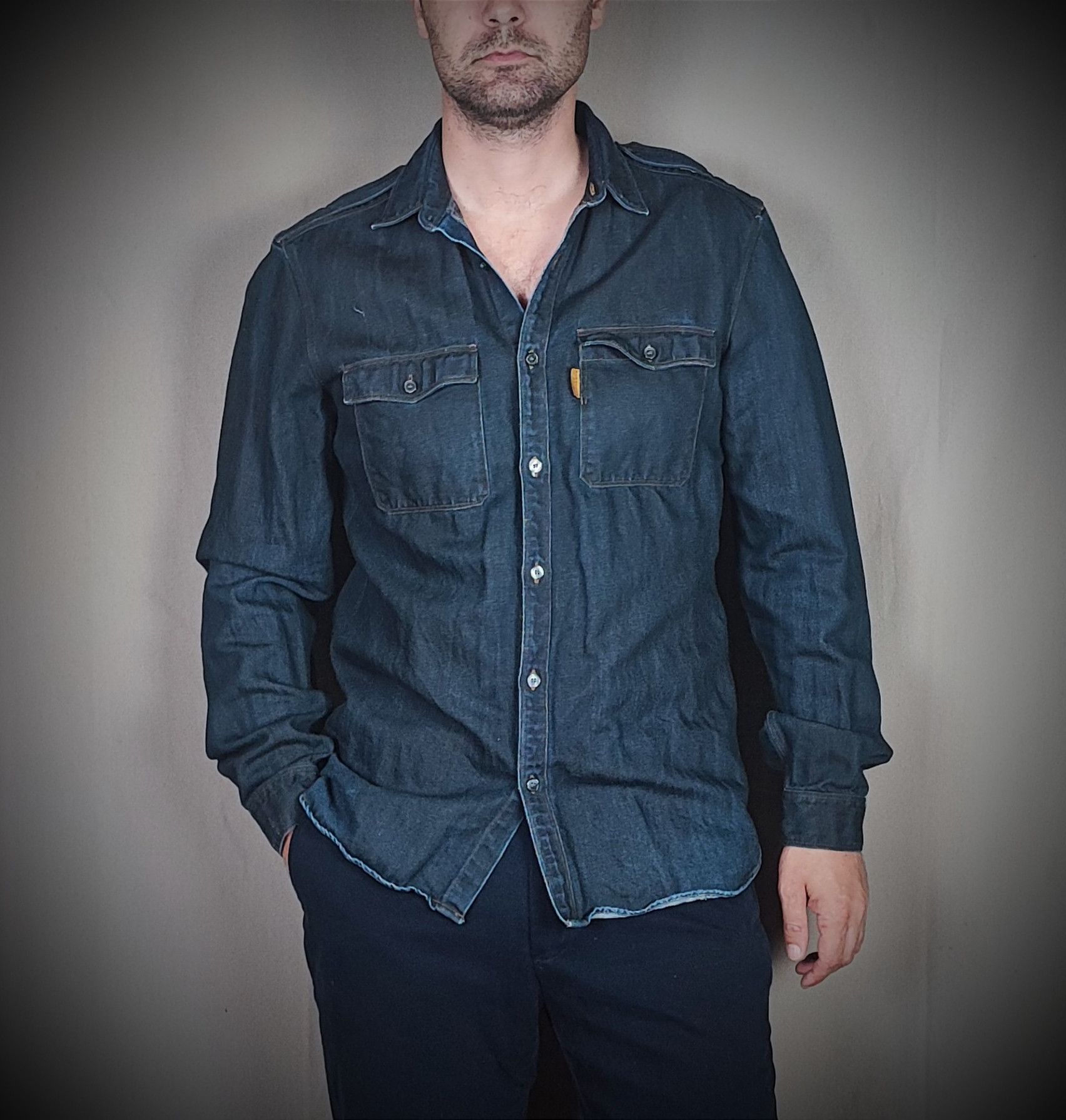 🔥Rare Burberry Denim's shirt M🔥