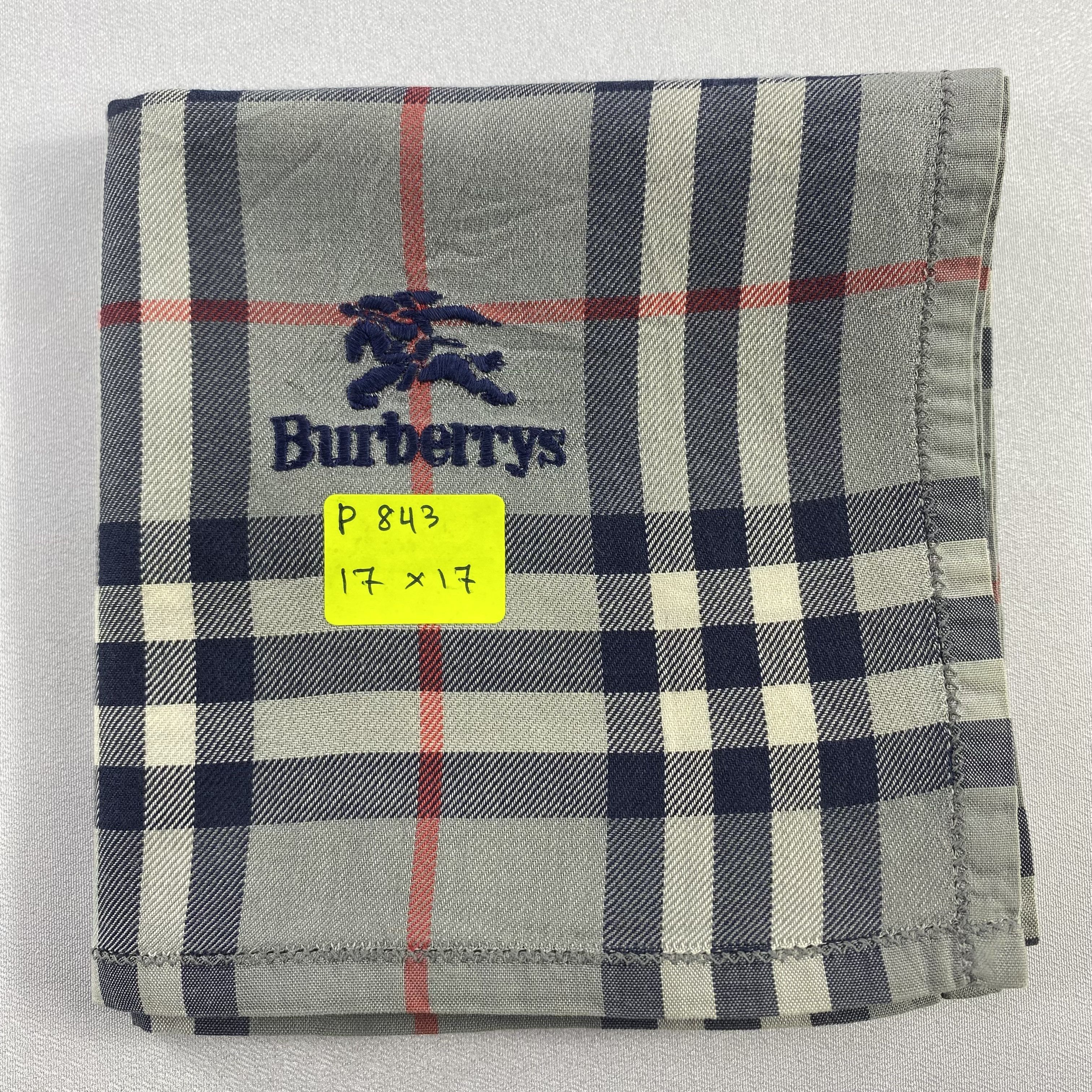 Burberry × Vintage Burberry Handkerchief / Neckerchief / Bandana-P843 Size ONE SIZE - 5 Thumbnail