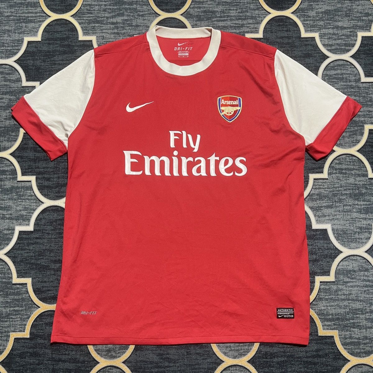 Vintage Bootleg Vintage Arsenal 2010 Home Jersey Size US XL / EU 56 / 4 - 2 Thumbnail