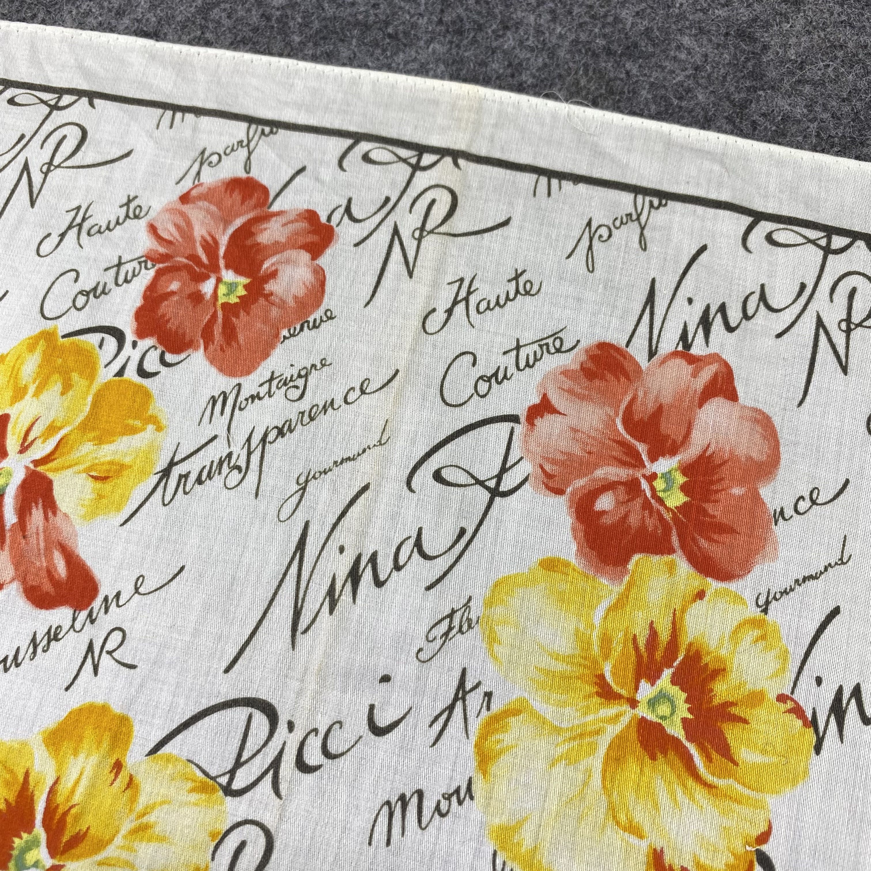 Nina Ricci Nina Ricci Handkerchief / Bandana / Neckerchief -B529 Size ONE SIZE - 6 Thumbnail
