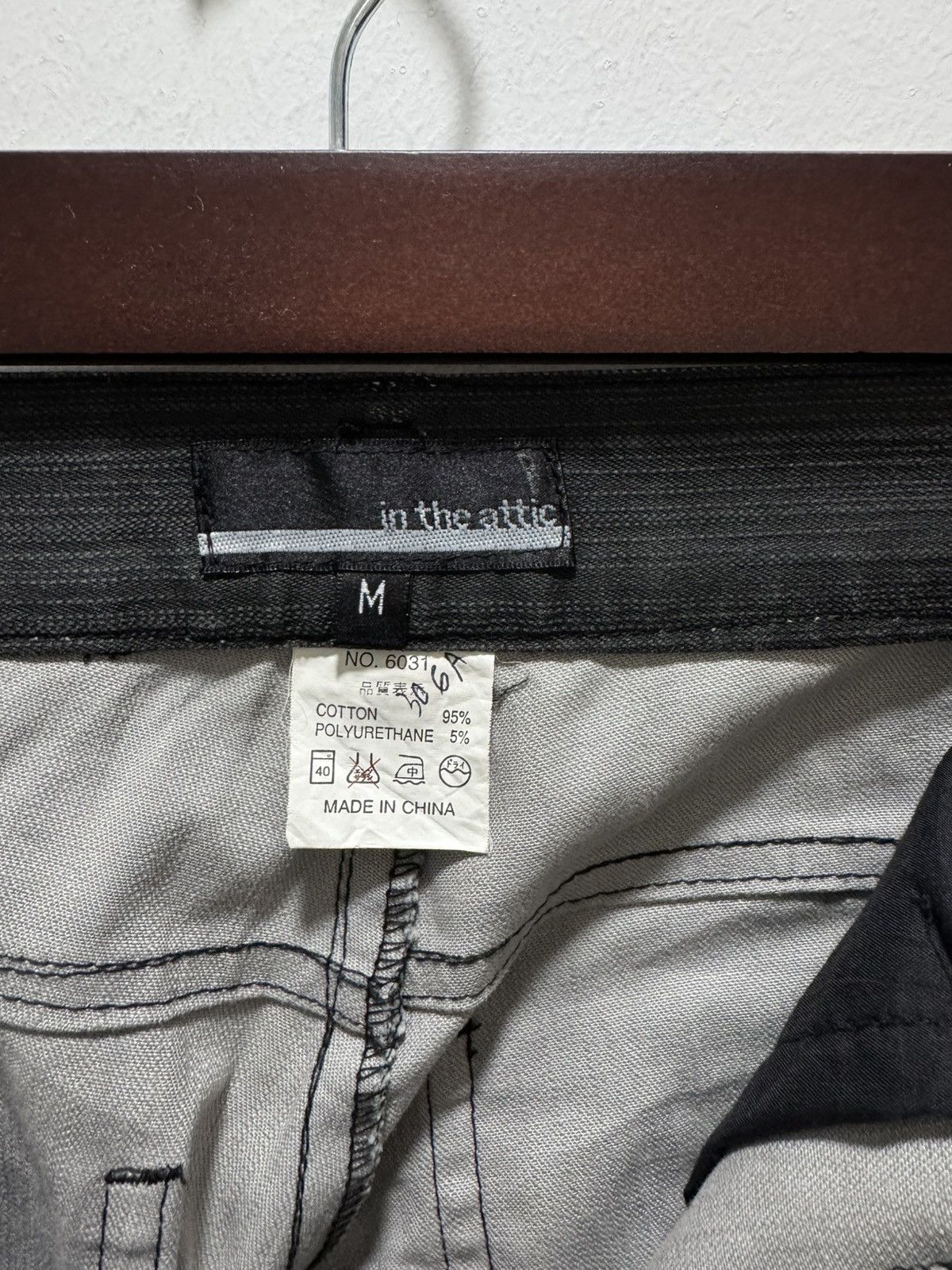 Japanese Brand JAPANESE STYLE IN THE ATTIC GOTH BONDAGE PUNK CARGO PANTS Size US 29 - 19 Thumbnail