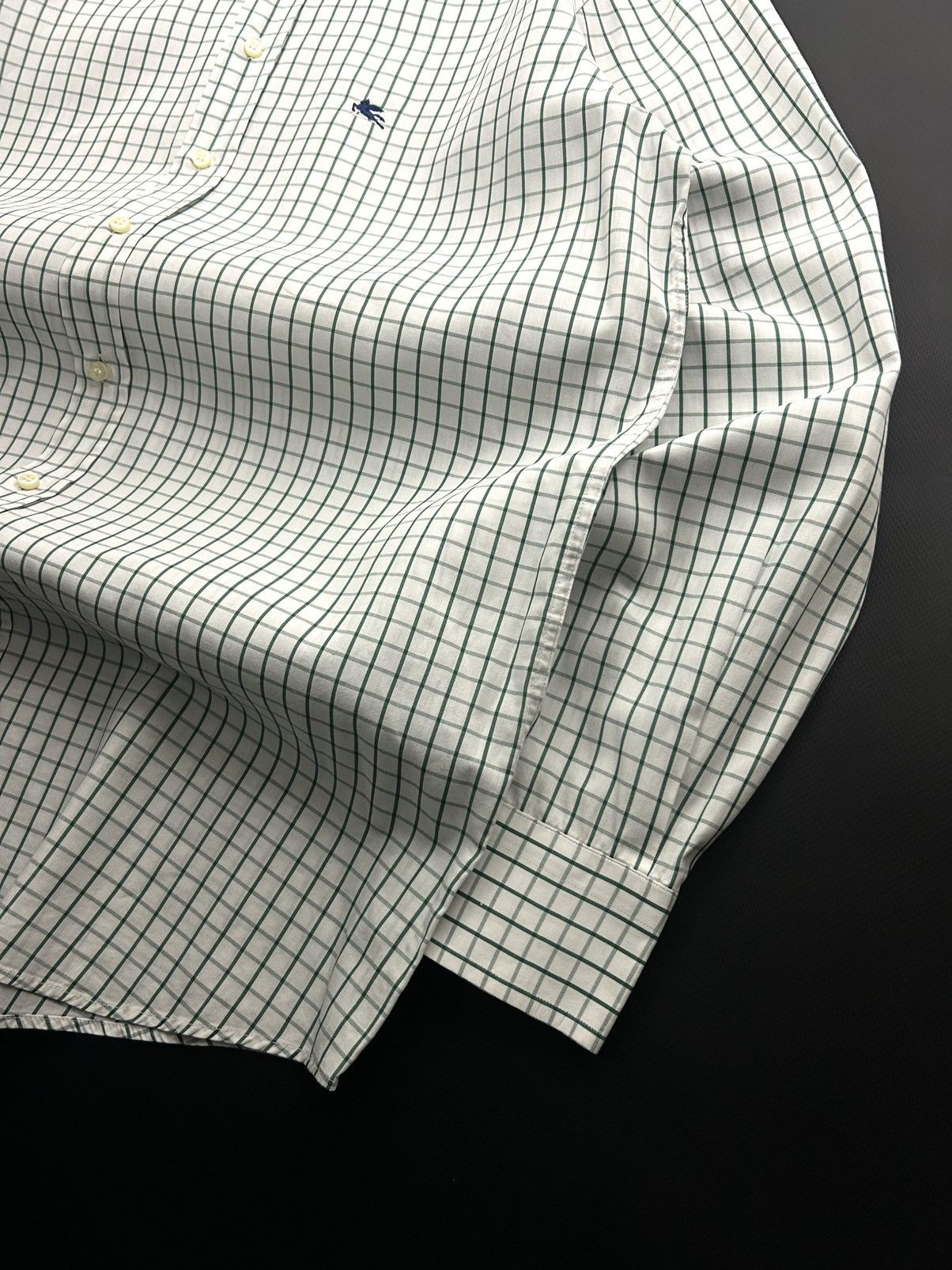 Etro Etro Milano Green Plaid Button-Up Cotton Shirt L Luxury Size US L / EU 52-54 / 3 - 10 Thumbnail