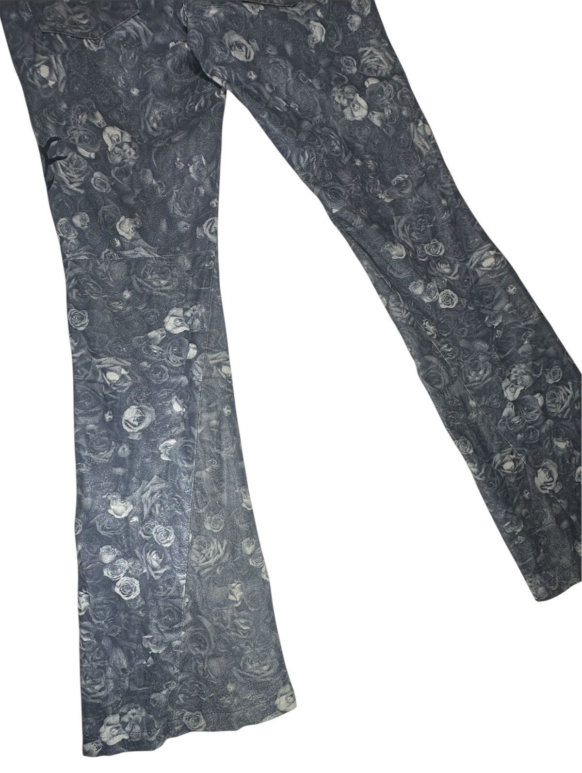 Tornado Mart Tornado Mart Leather Flare Pants Size US 33 - 7 Thumbnail