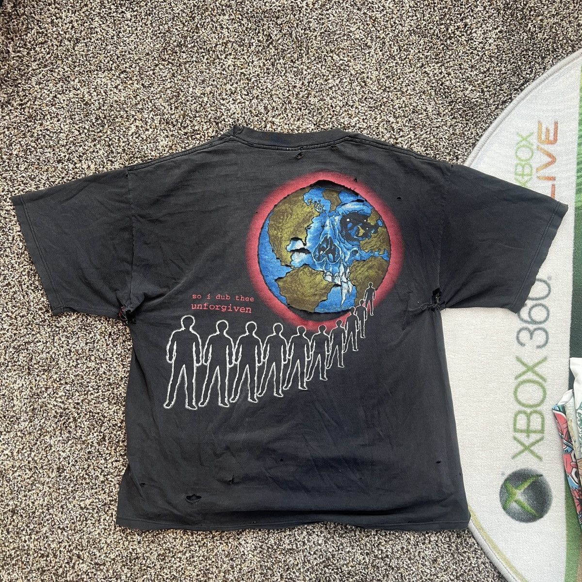 Thrashed Metallica Vintage Tee Shirt