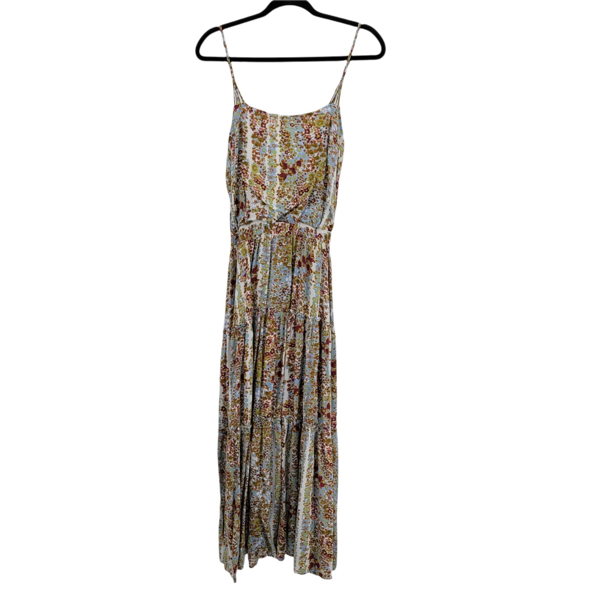 Free People Free People Venetia Plaid Maxi Dress 8 | Grailed