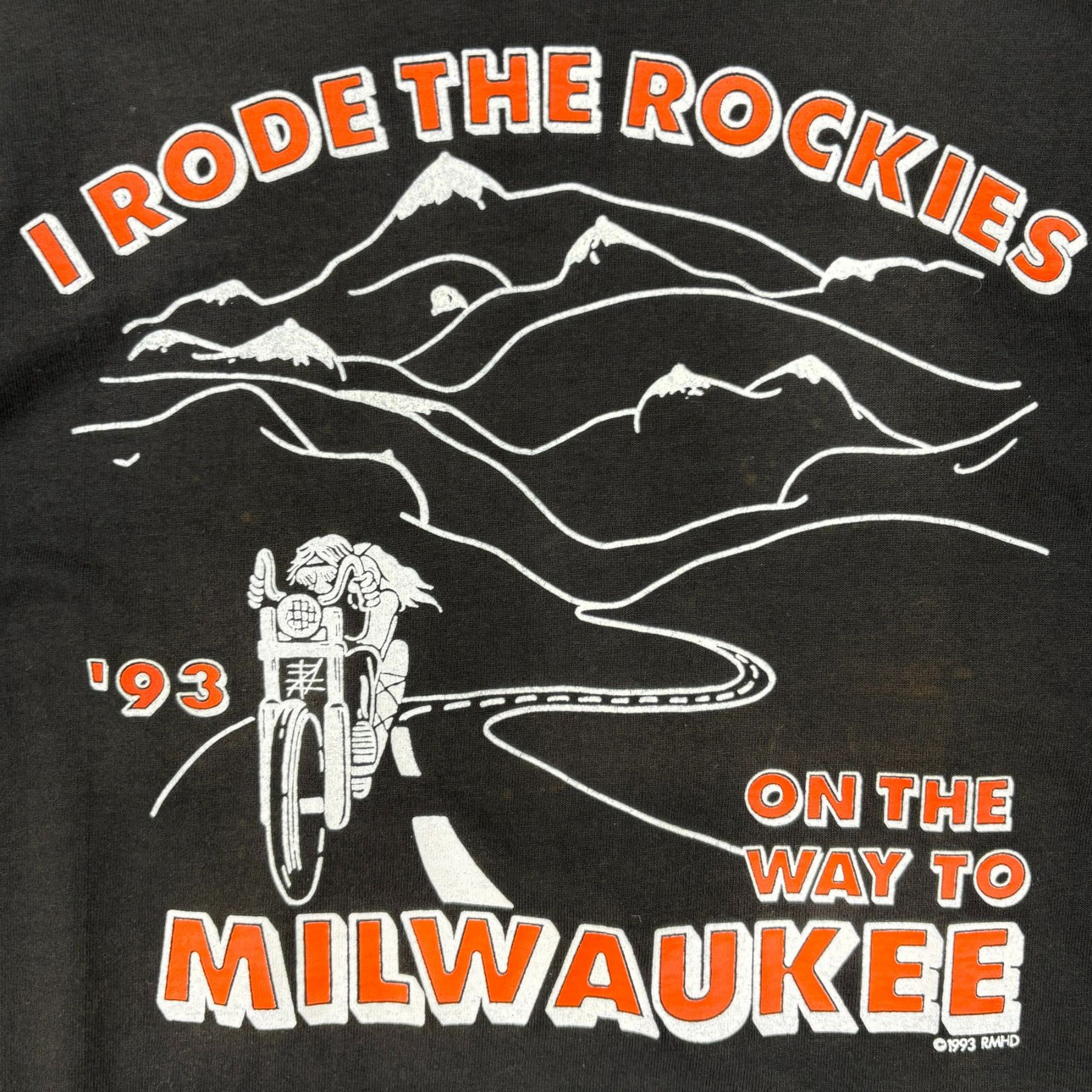 Harley Davidson 1993 Harley Davidson Milwaukee Tee Size US L / EU 52-54 / 3 - 3 Thumbnail