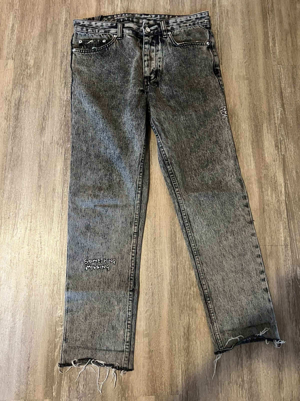 Ksubi Ksubi Chitch Chop Ash Clean Scribble Size US 30 / EU 46 - 1 Thumbnail