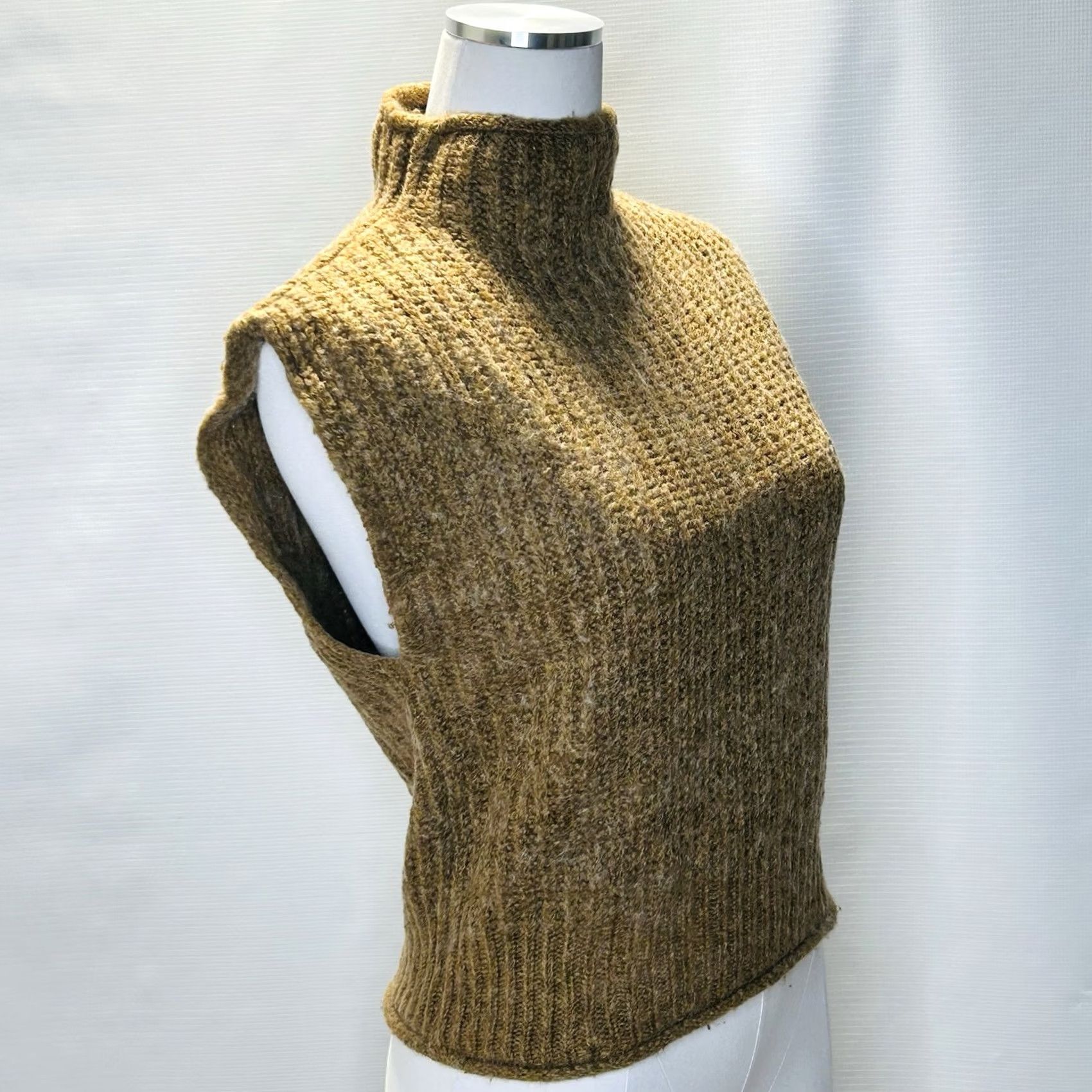 Madewell Madewell Stimpson Sweater Vest Toffee Brown Womens XS Lagenlook Boho Size XS / US 0-2 / IT 36-38 - 5 Thumbnail