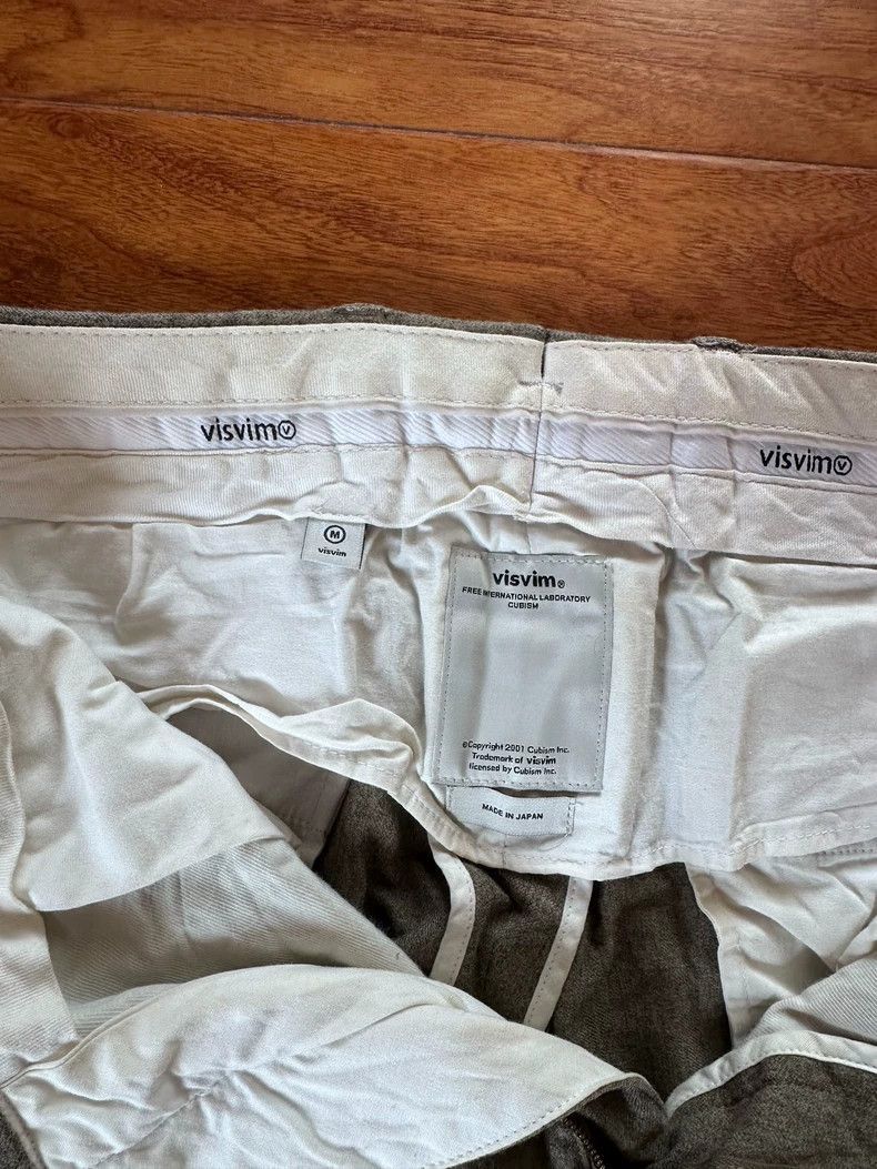 Visvim VisvimVisvim High Water Slacks in Gray Color-2504 Size US 30 / EU 46 - 2 Thumbnail