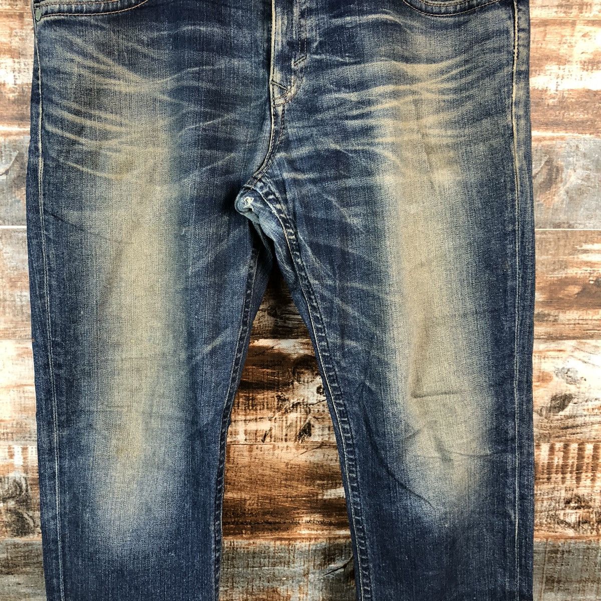 Japanese Brand DL Edwin Blue Trip Denim Pants #C174 Size US 34 / EU 50 - 5 Thumbnail