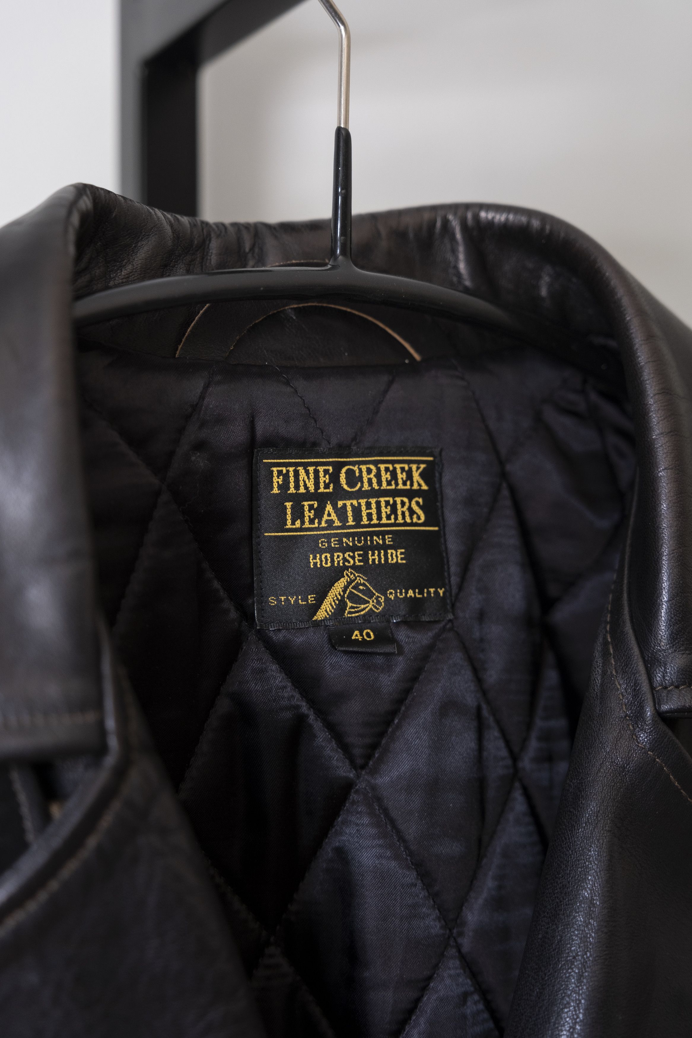 Fine Creek Fine Creek Leon Custom Horsehide Jacket - Shinki Leather Size US M / EU 48-50 / 2 - 4 Thumbnail