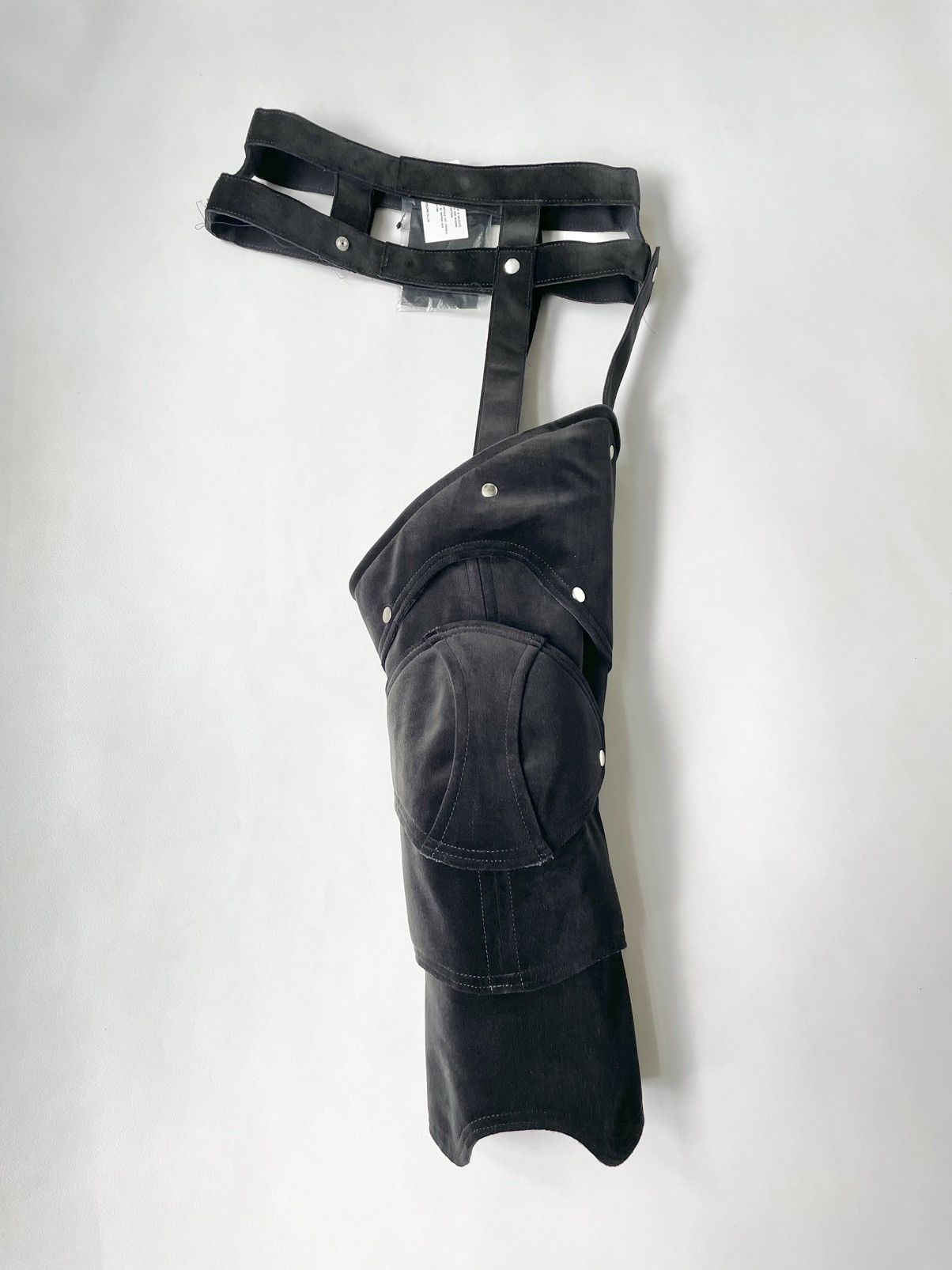 Comme des Garcons Black Velvet ‘Armour’ Chaps | Grailed