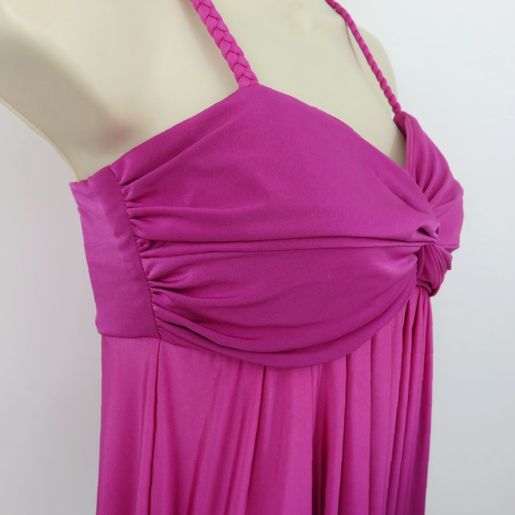 Twisted X VINTAGE Bisou Bisou Women 4 Purple Gradient Twisted Strap Sweetheart Dress Y2K 2000s VTG Dress Womens 4 Purple Size S / US 4 / IT 40 - 4 Thumbnail