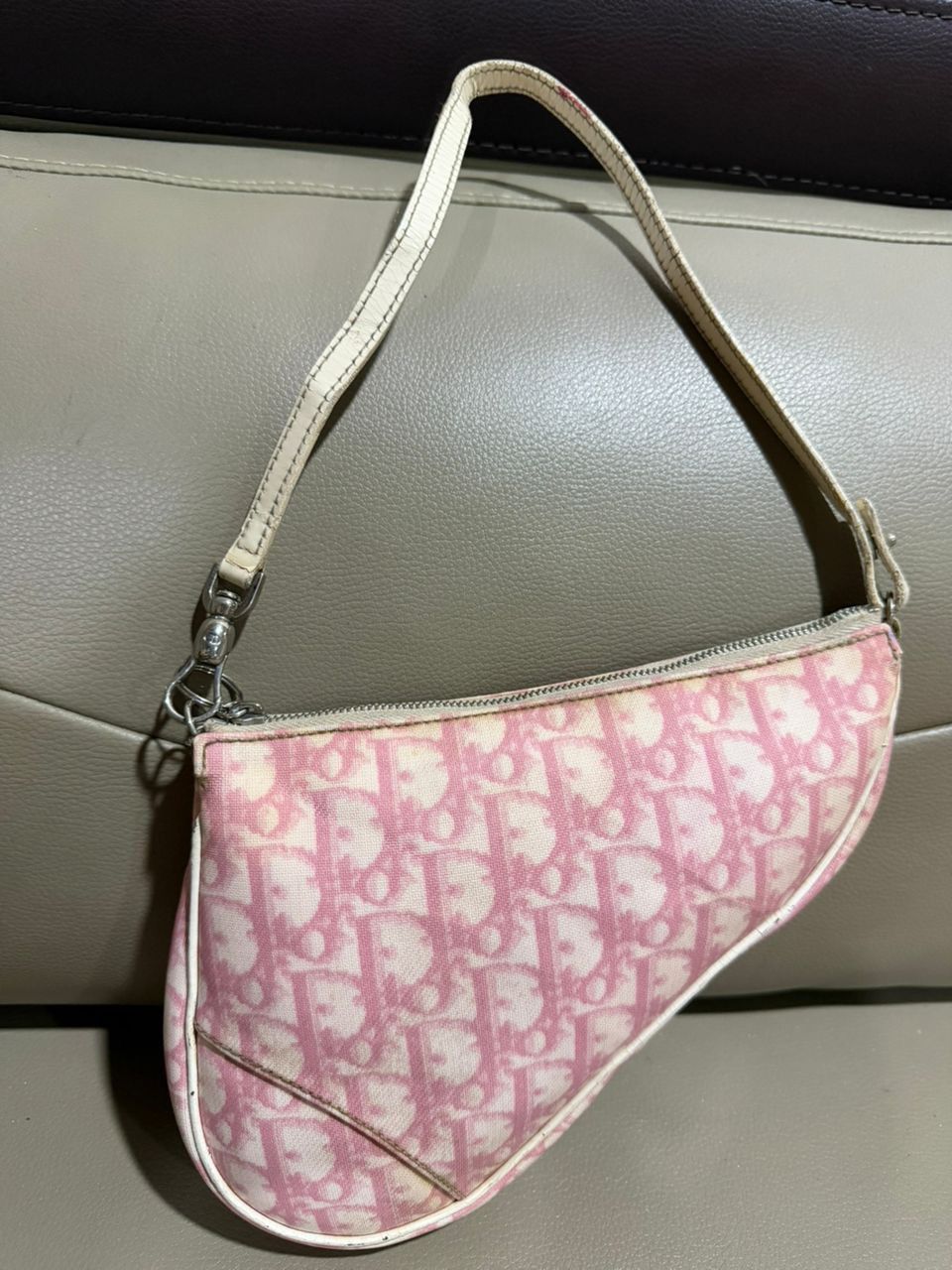Dior Authentic Vintage Christian Dior Saddle Bag Size ONE SIZE - 2 Thumbnail