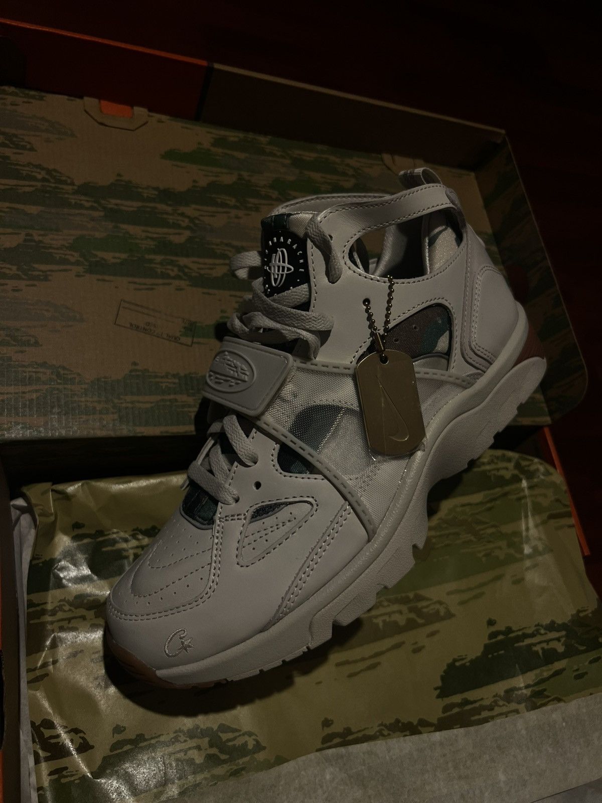 Corteiz × Nike Nike Air Trainer Huarache SP Size US 10 / EU 43 - 3 Thumbnail