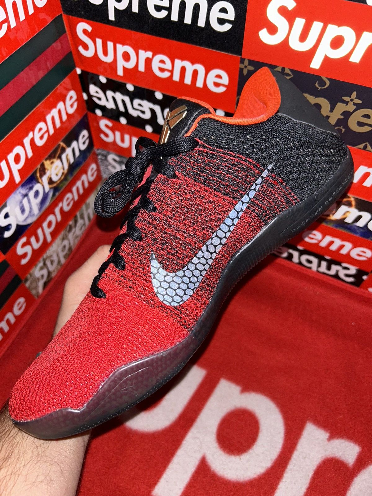 Nike Nike Kobe 11 Elite Low 'Achilles Heel' 822675-670 9.5 VNDS Size US 9.5 / EU 42-43 - 9 Thumbnail