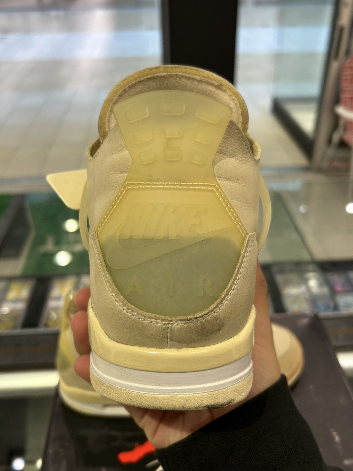 Jordan Brand × Off-White Jordan 4 OffWhite Sail Size US 11.5 / EU 44-45 - 3 Thumbnail