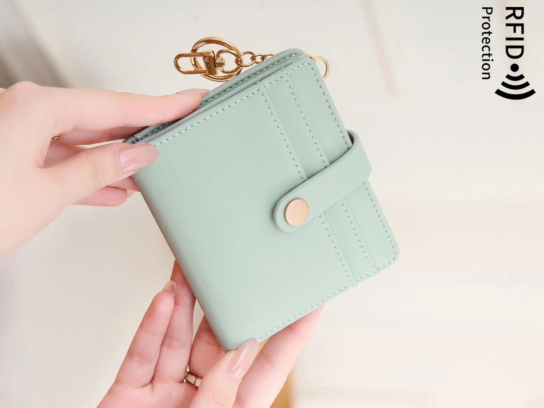 Other Ultra Thin RFID Womens Bifold Wallet Card Holder Size ONE SIZE - 3 Thumbnail