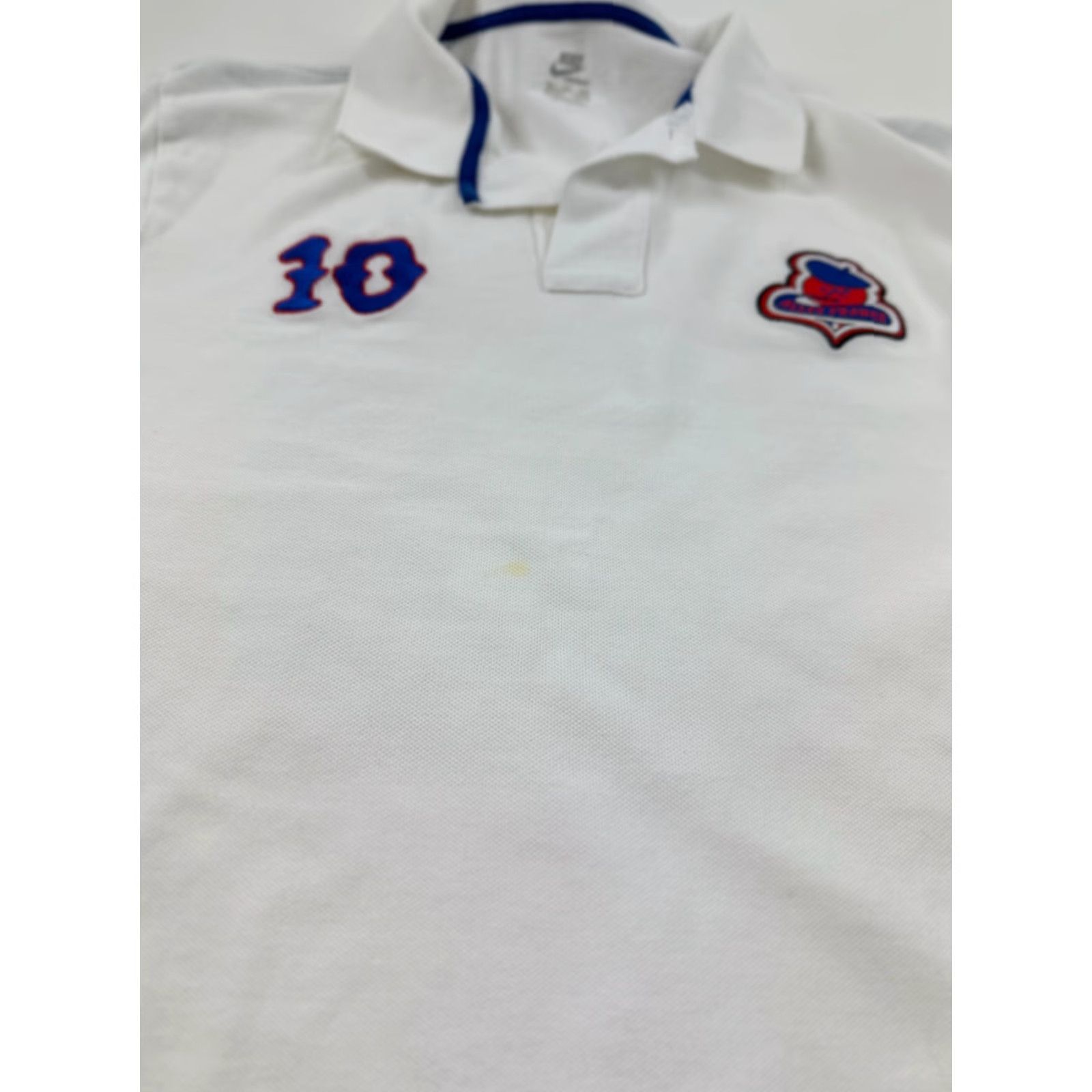 Nike VINTAGE Nike Men's Polo Shirt 2XL White Allez France Horse Race Golf Casual Short Sleeve Size US XXL / EU 58 / 5 - 4 Thumbnail