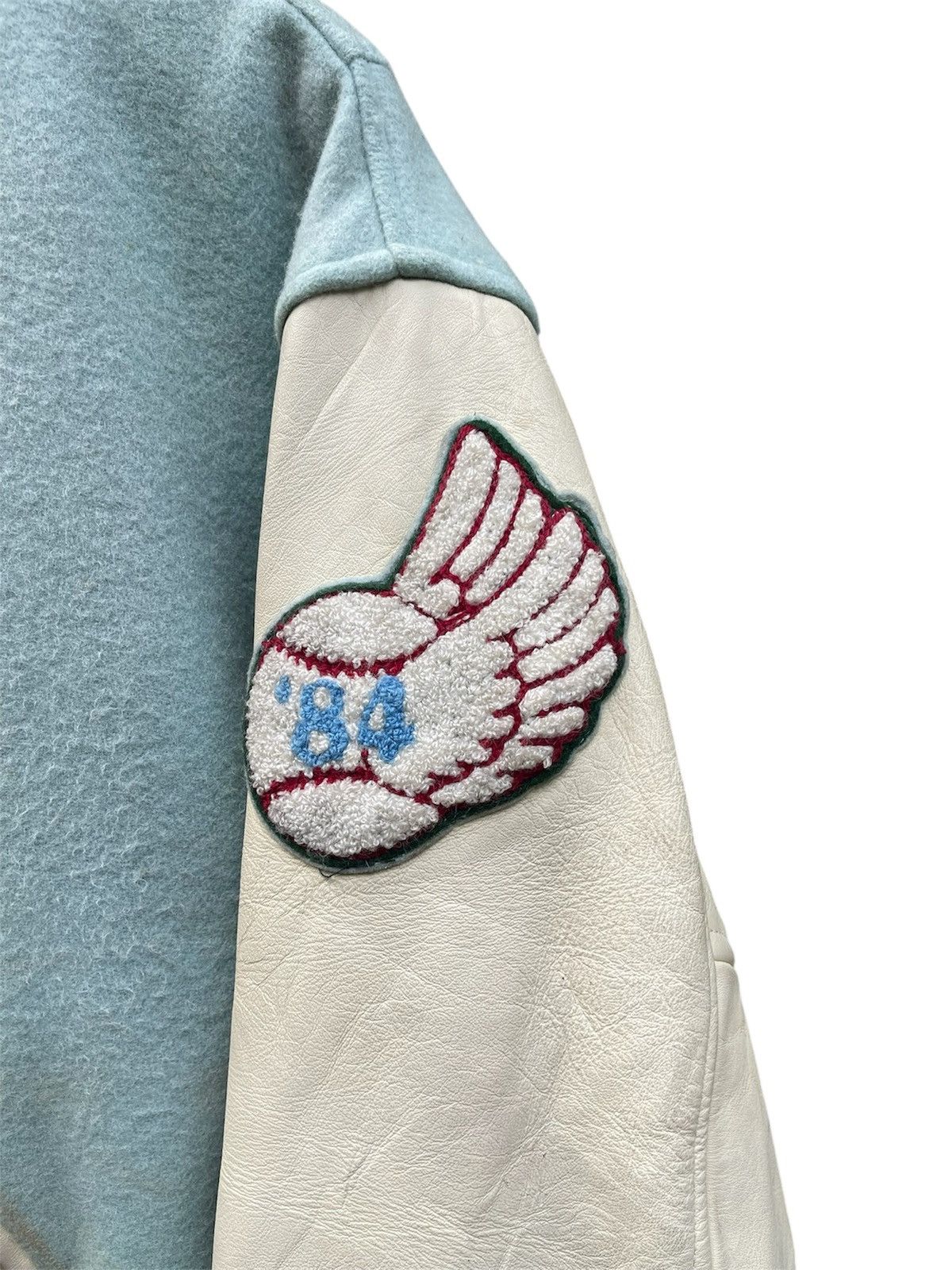 PPFM Vintage PPFM Peyton Place Varsity Jacket Leather Sleeve Size US M / EU 48-50 / 2 - 4 Thumbnail