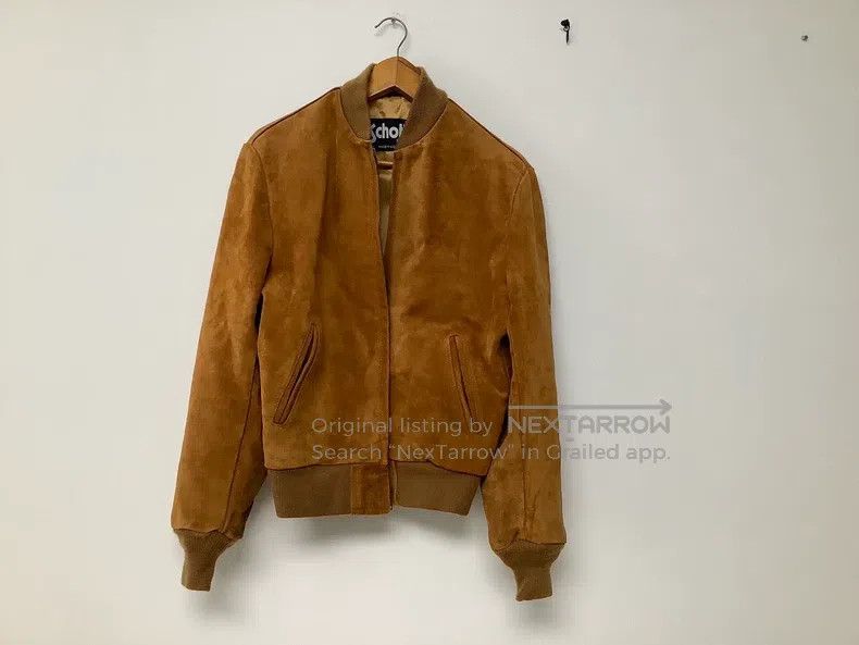 Schott Schott Suede jacket, baseball uniform Size US S / EU 44-46 / 1 - 1 Thumbnail