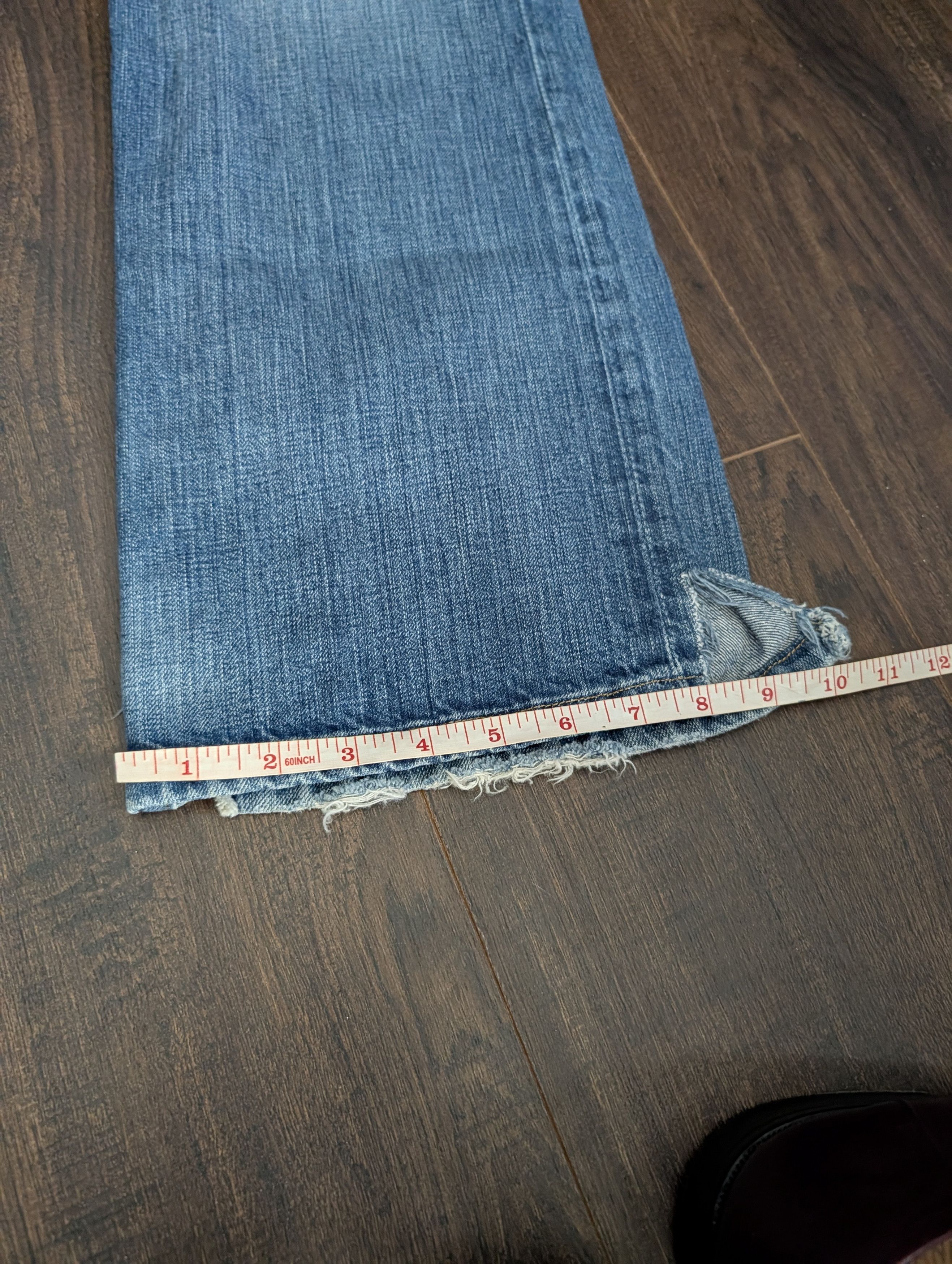 Polo Ralph Lauren Vintage Morrison distressed straight blue denim jeans Size US 32 / EU 48 - 14 Thumbnail