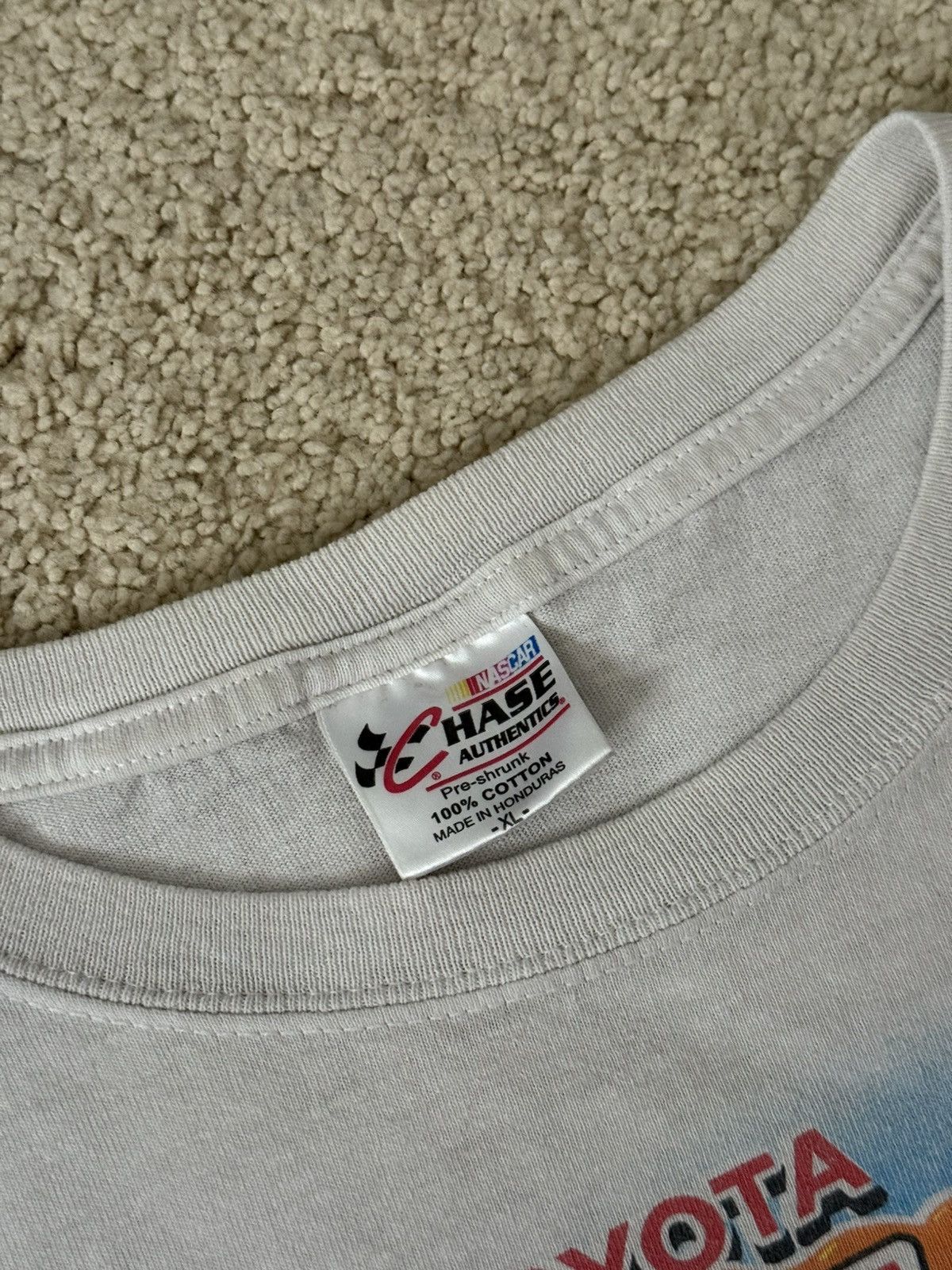 Vintage NASCAR Samona Ahead Of The Curve Vintage T-Shirt Tee Size US XL / EU 56 / 4 - 3 Thumbnail