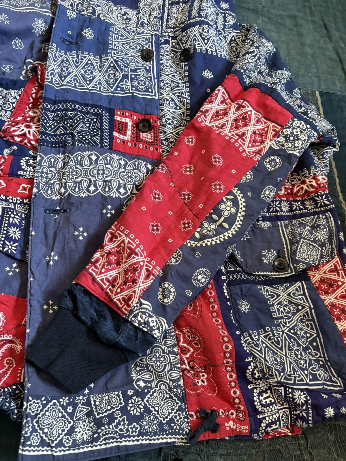 Kapital Kountry kapital bandana patchwork Ring coat Size US L / EU 52-54 / 3 - 13 Thumbnail