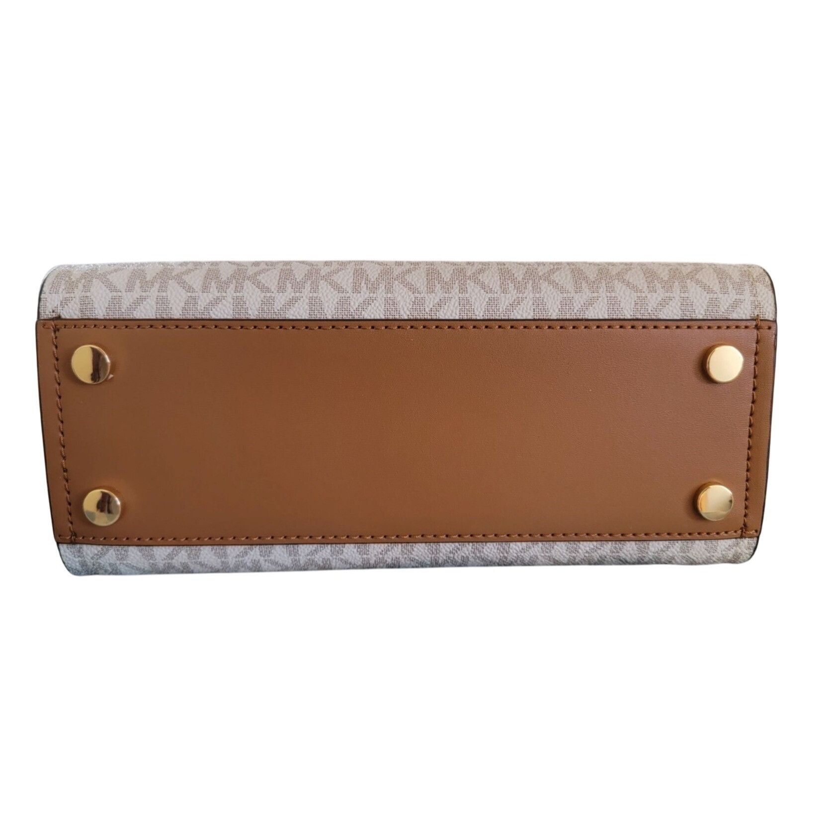 Michael Kors Michael Kors Marilyn Small Crossbody Bag Vanilla Acorn Size ONE SIZE - 3 Thumbnail