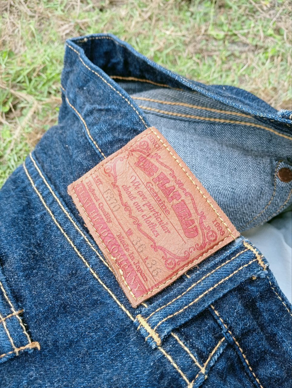 The Flat Head THE FLAT HEAD F370 FLARE DENIM JEANS - SIZE 36 Size US 36 / EU 52 - 18 Thumbnail