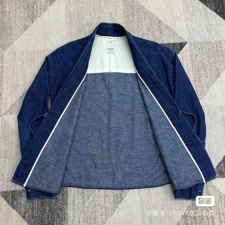 Visvim VisvimLHAMO SHIRT (ONE-WASH) INDIGO Denim Robe 2504-Nextarr Size US S / EU 44-46 / 1 - 3 Thumbnail