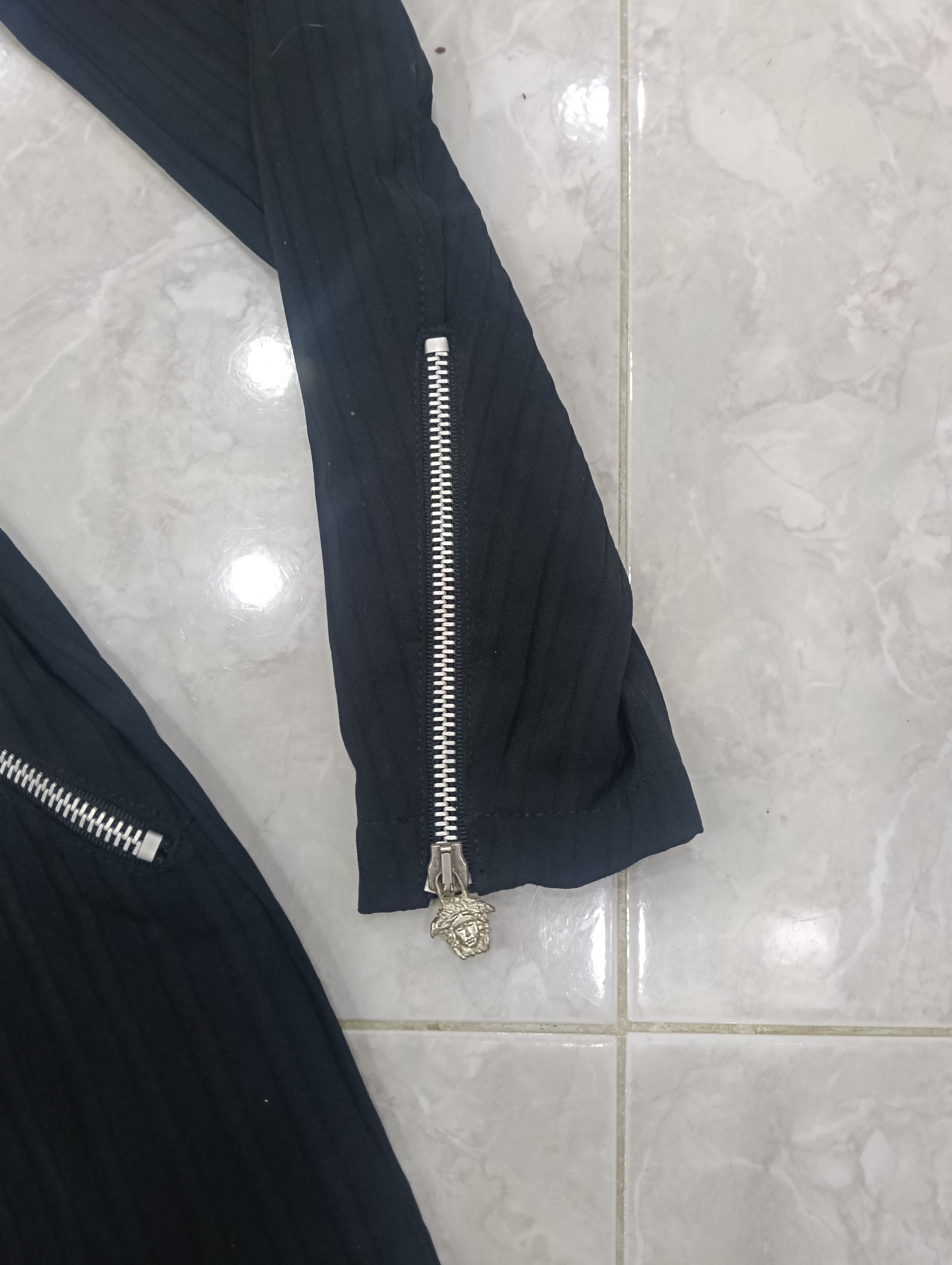 Versace Jeans Couture Vintage Versace Ribbed Dresses Long Sleeve Size S / US 4 / IT 40 - 6 Thumbnail