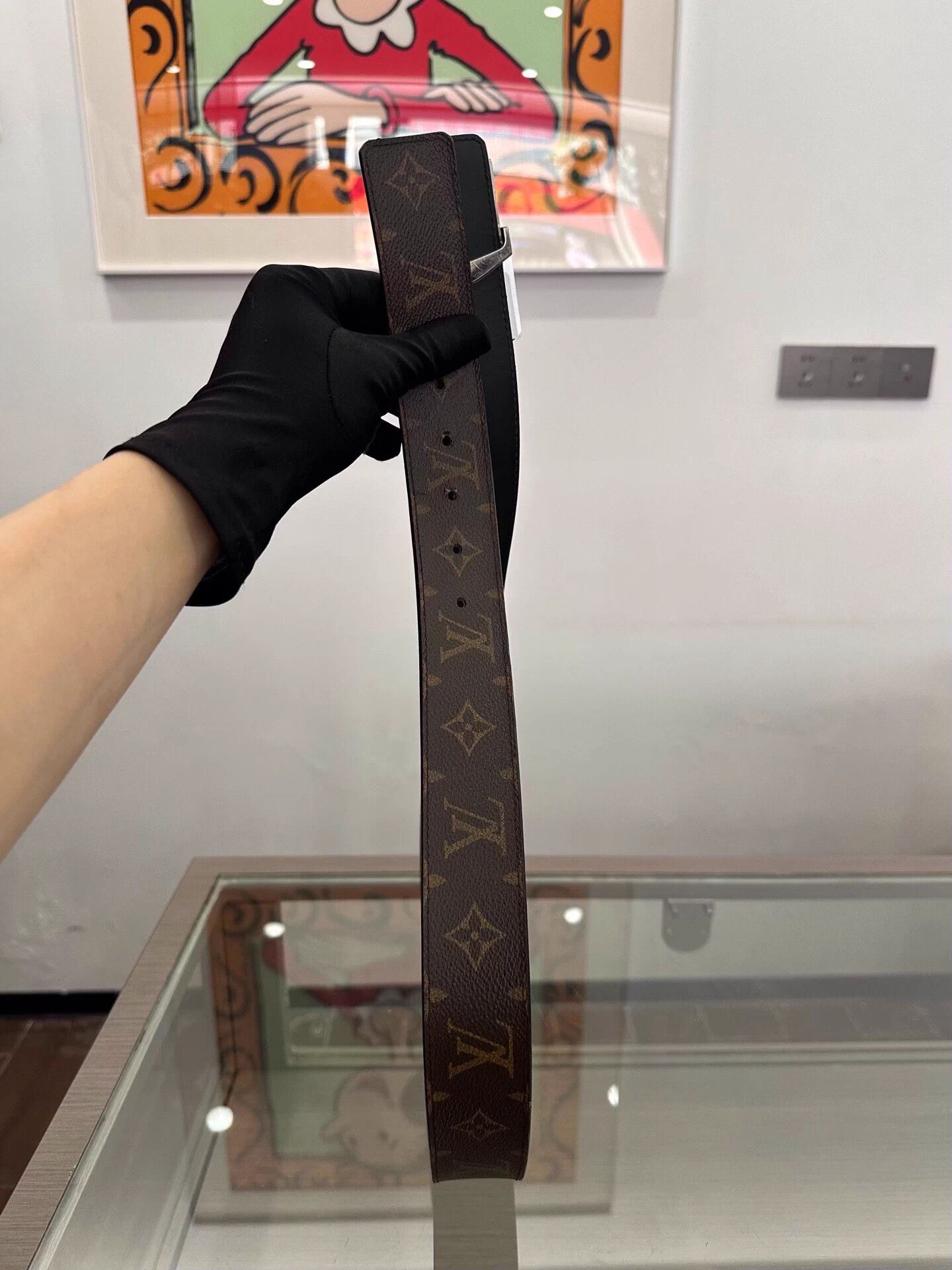 Louis Vuitton LV Monogram Print Brown 95 99 New Size ONE SIZE - 3 Thumbnail
