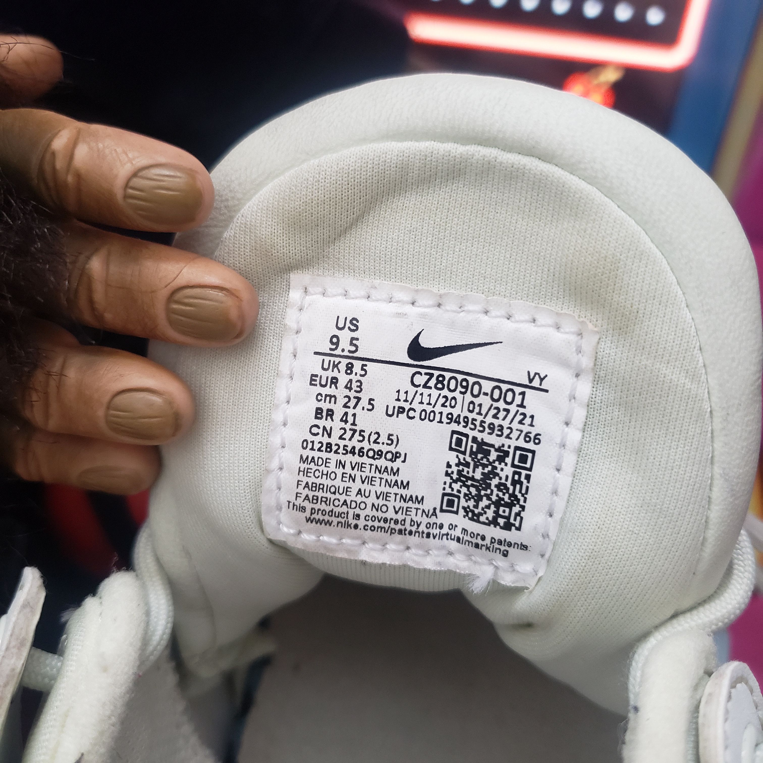 Nike Nike D/MS/X Distorted Size US 9.5 / EU 42-43 - 10 Thumbnail
