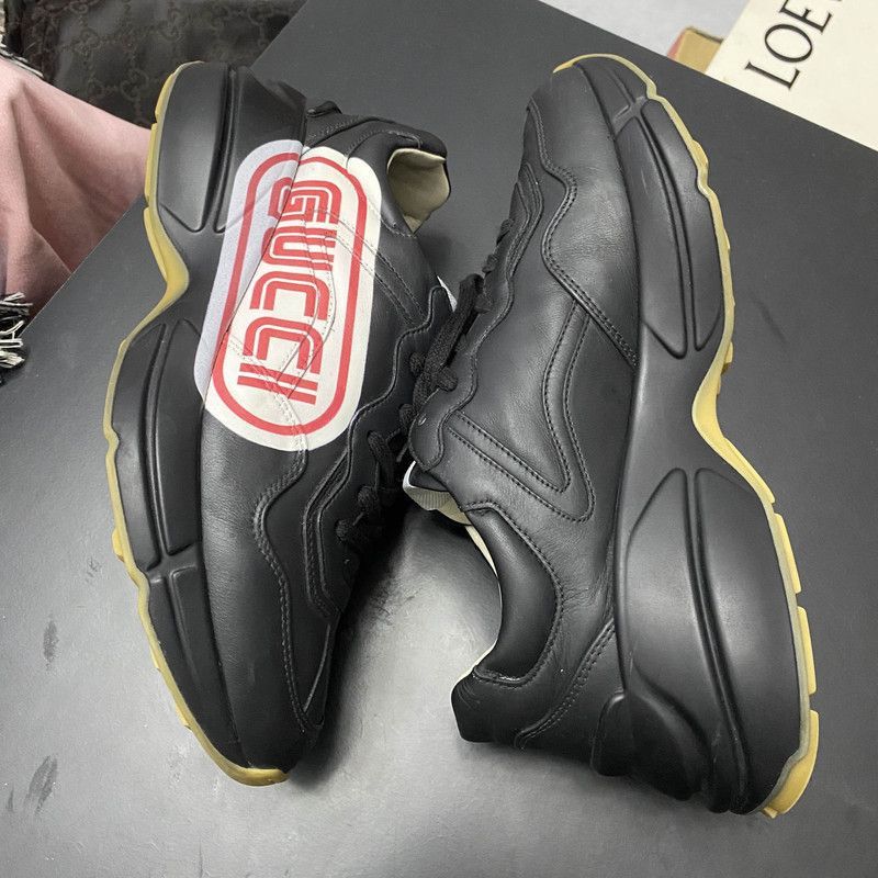 Gucci Gucci Rhyton Fashion Casual Low-Top Sneakers - Size US 7 / EU 40 - 6 Thumbnail