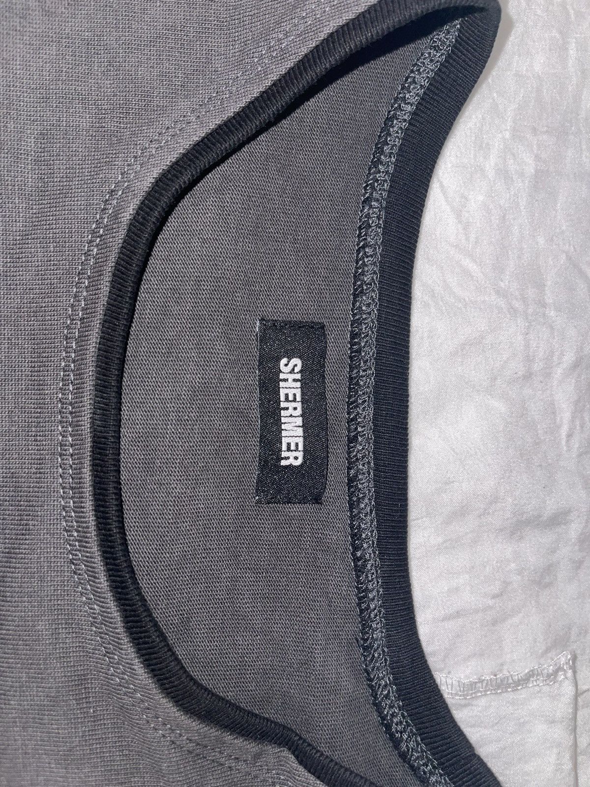 Japanese Brand Shermer Cropped shirt Size US M / EU 48-50 / 2 - 3 Thumbnail