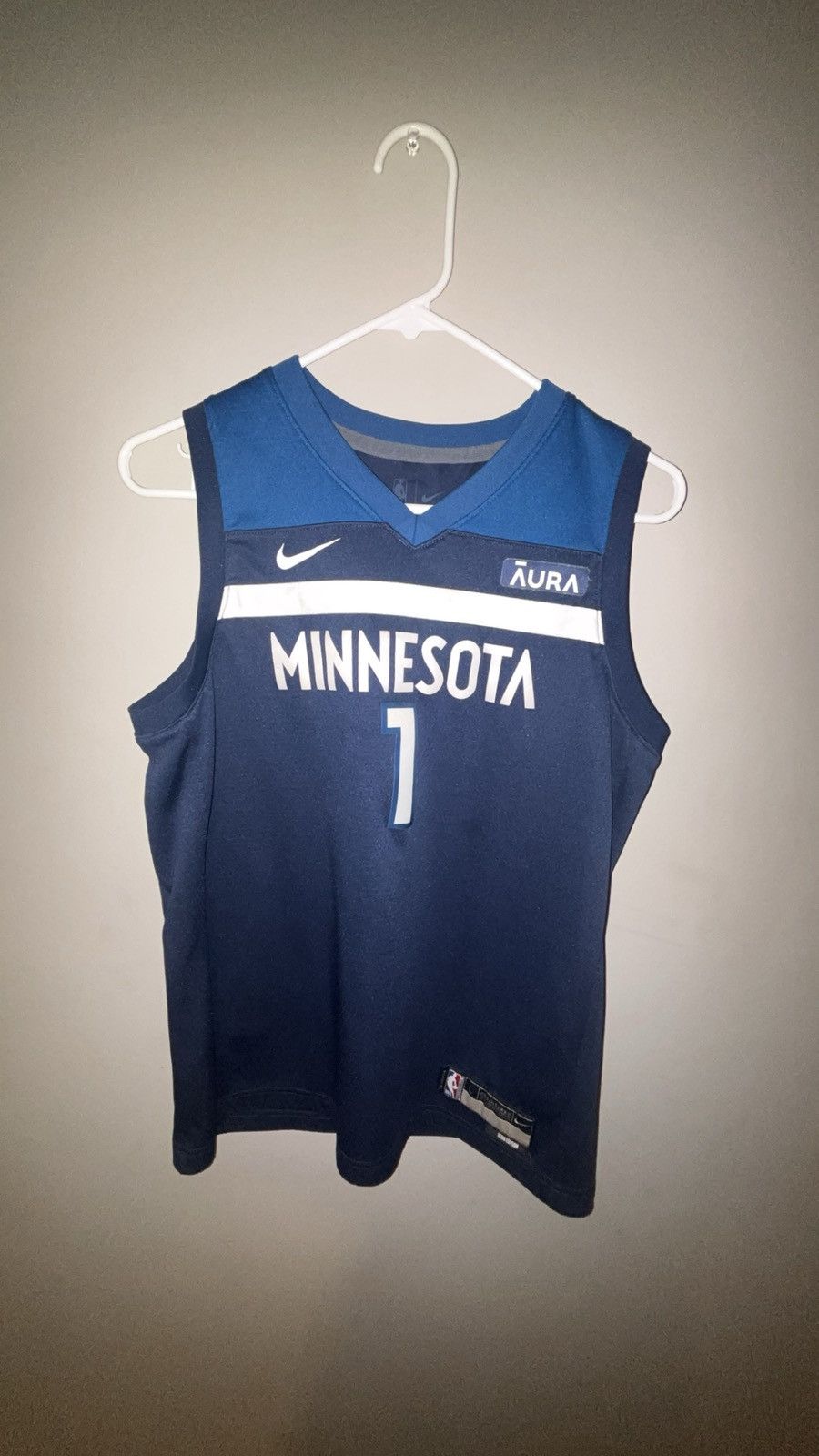 Nike Anthony Edward’s jersey number 1 Size US L / EU 52-54 / 3 - 1 Thumbnail