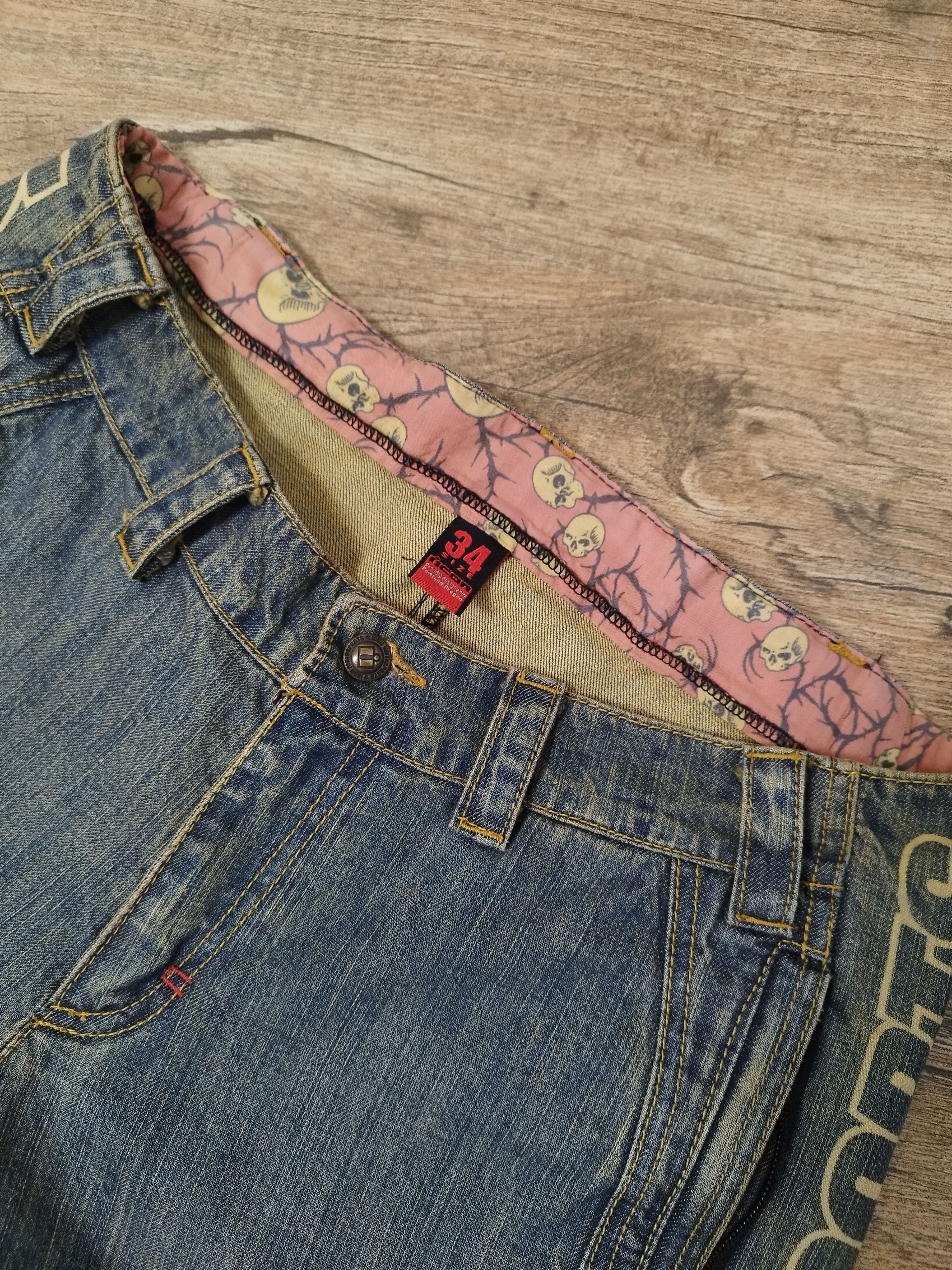 ICON Motorsports Vintage Icon Motosports Heavyweight Riding Jeans Baggy Moto Size US 34 / EU 50 - 9 Thumbnail