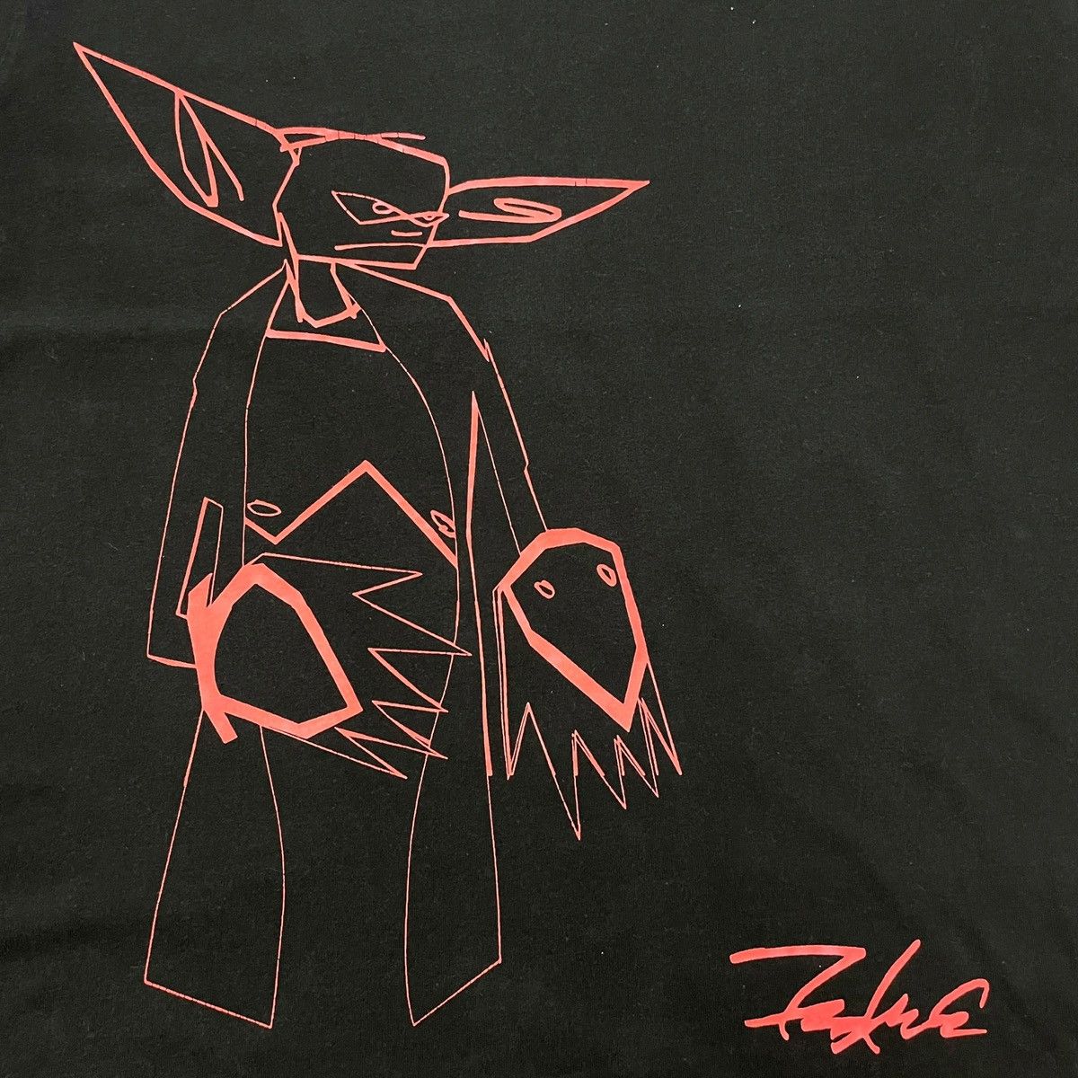 Futura FUTURA 2000 ALIEN CHARACTER TEE Size US L / EU 52-54 / 3 - 4 Thumbnail