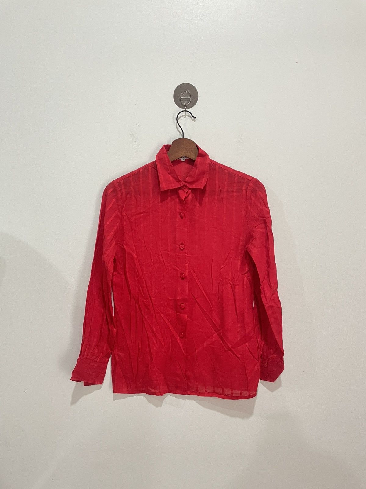 Christian Dior Monsieur Christian Dior Red Shirt Size M / US 6-8 / IT 42-44 - 1 Thumbnail