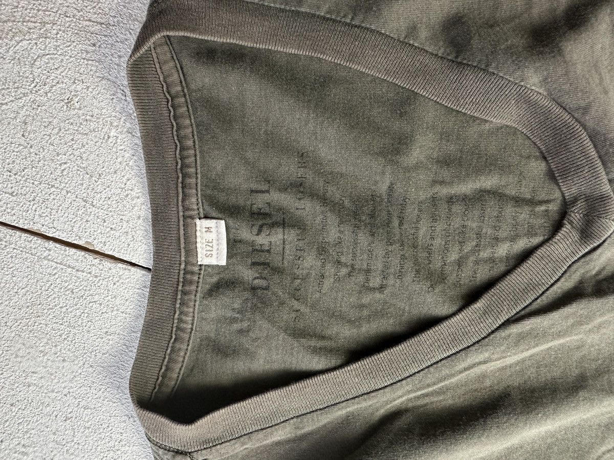 Diesel CRAZY🚨 DIESEL AVANT GARDE Y2K POCKET T-SHIRT MEN Size US M / EU 48-50 / 2 - 5 Thumbnail