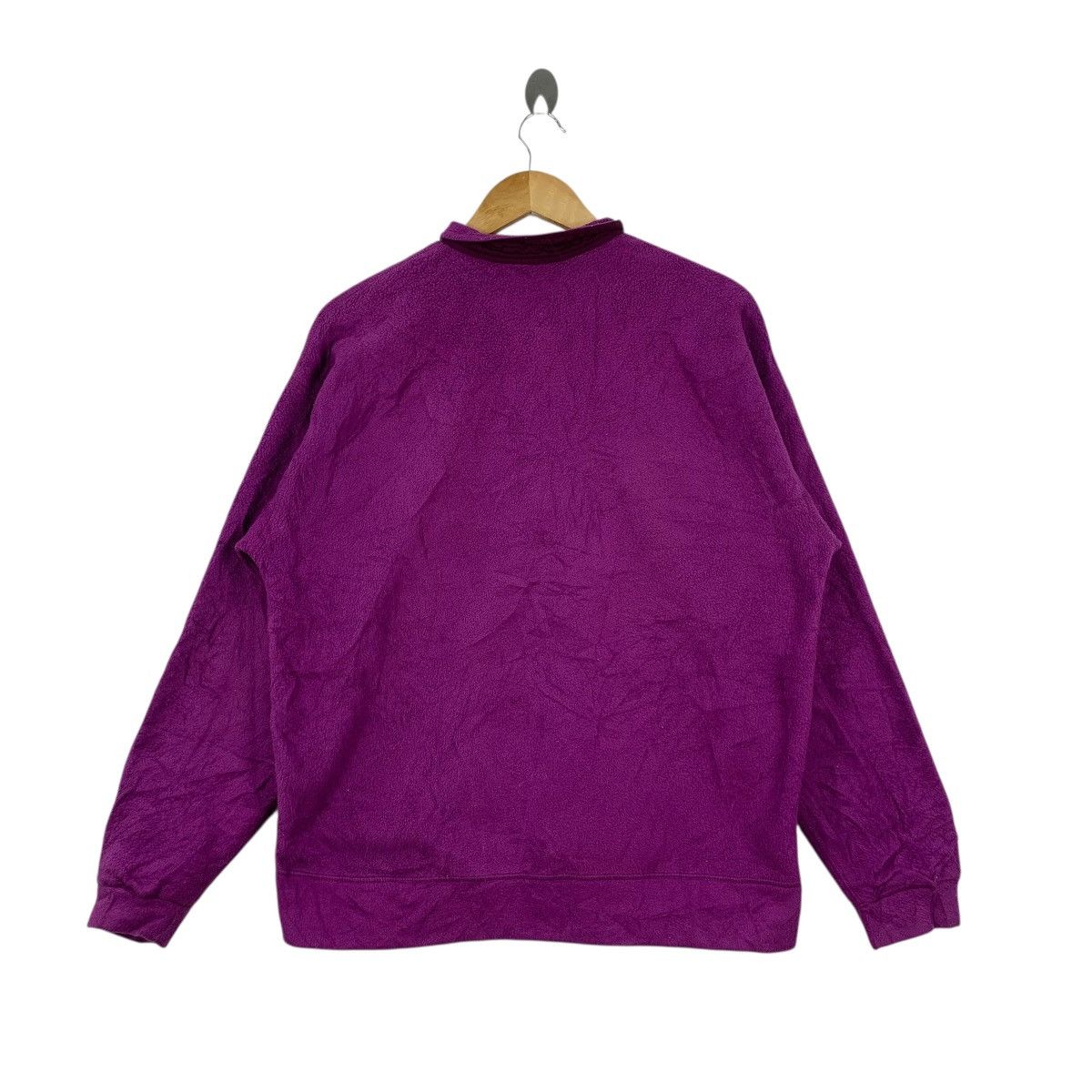 Champs Sport Vintage CHUMPS OUTDOOR Snap Button Fleece Jacket Purple Size XXL / US 16-18 / IT 52-54 - 5 Thumbnail