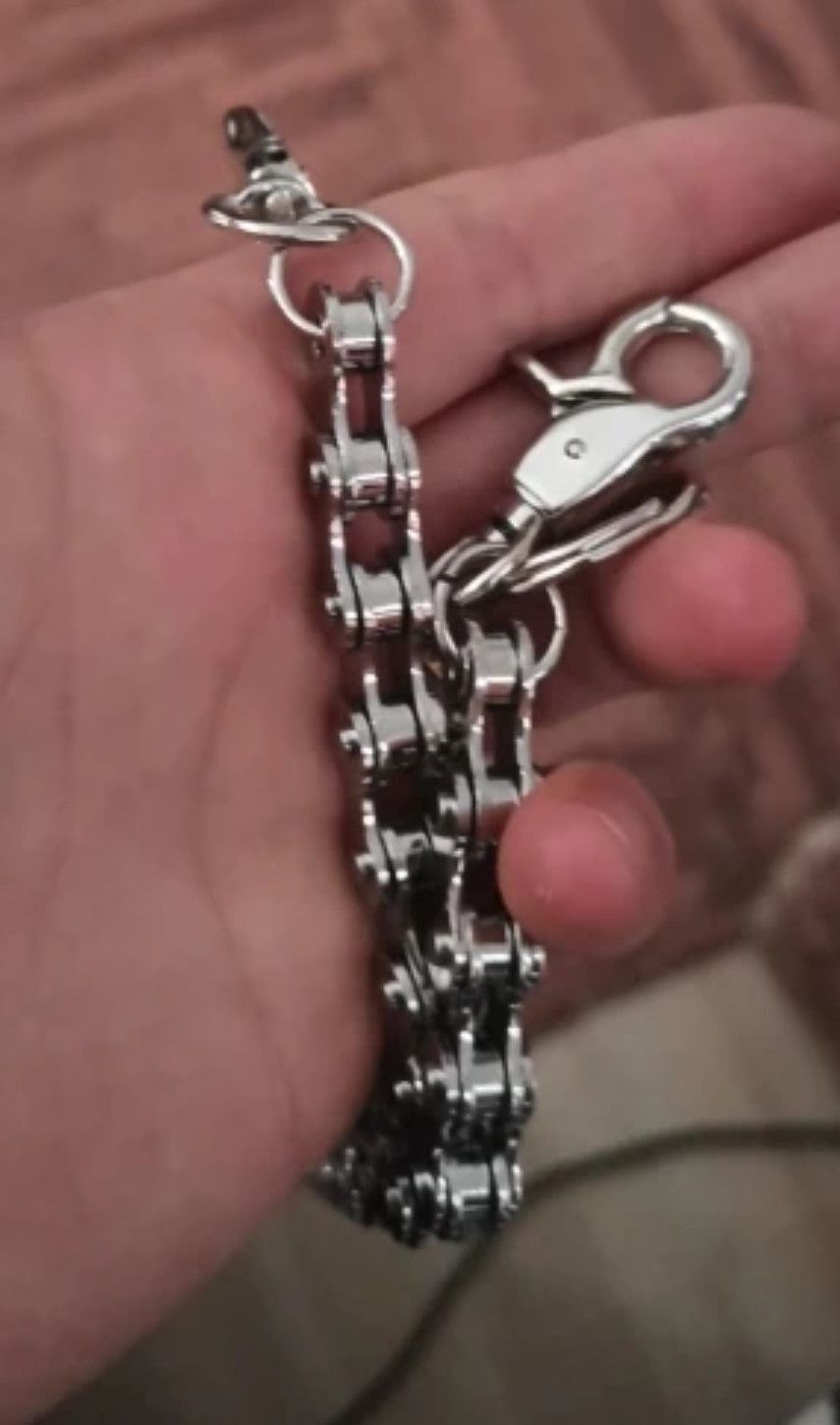 Jewelry 63cm Biker Chain Wallet Chain Size ONE SIZE - 6 Thumbnail
