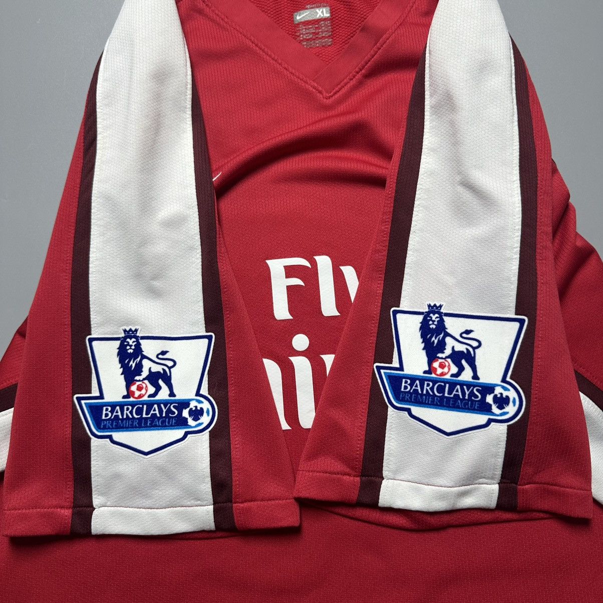 Nike ARSENAL NIKE 2008/2010 FOOTBALL HOME JERSEY #25 ADEBAYOR Size US XL / EU 56 / 4 - 9 Thumbnail