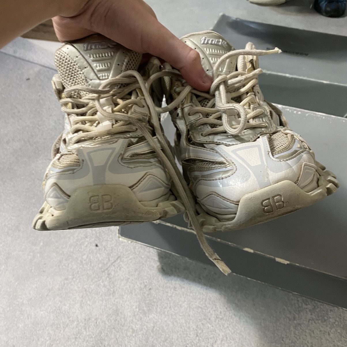 Balenciaga Balenciaga Track 2 open sneaker sz 41 white Size US 7 / EU 40 - 5 Thumbnail