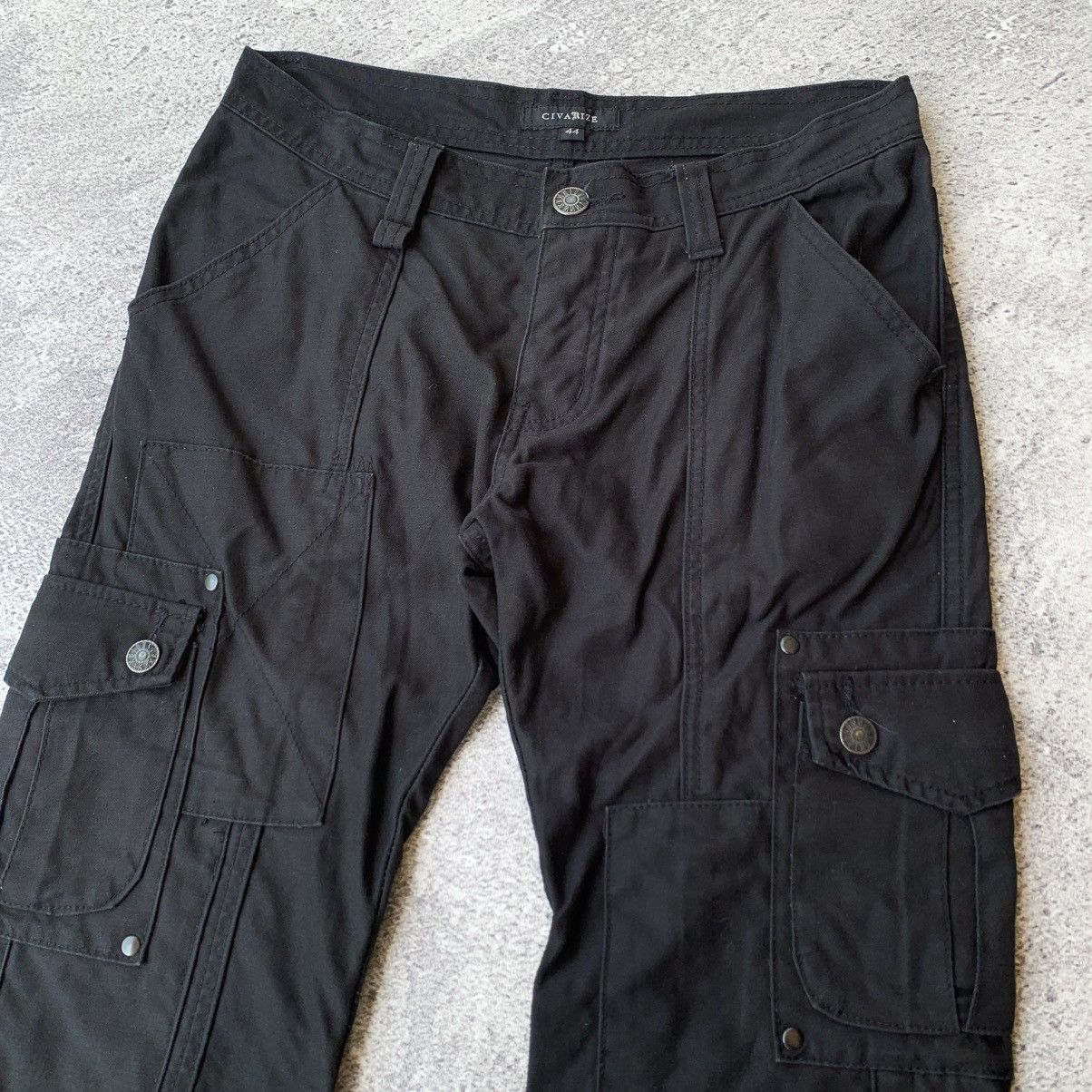 CIVARIZE CIVRIZE patchwork Cargo Flare Jeans Size US 30 / EU 46 - 7 Thumbnail