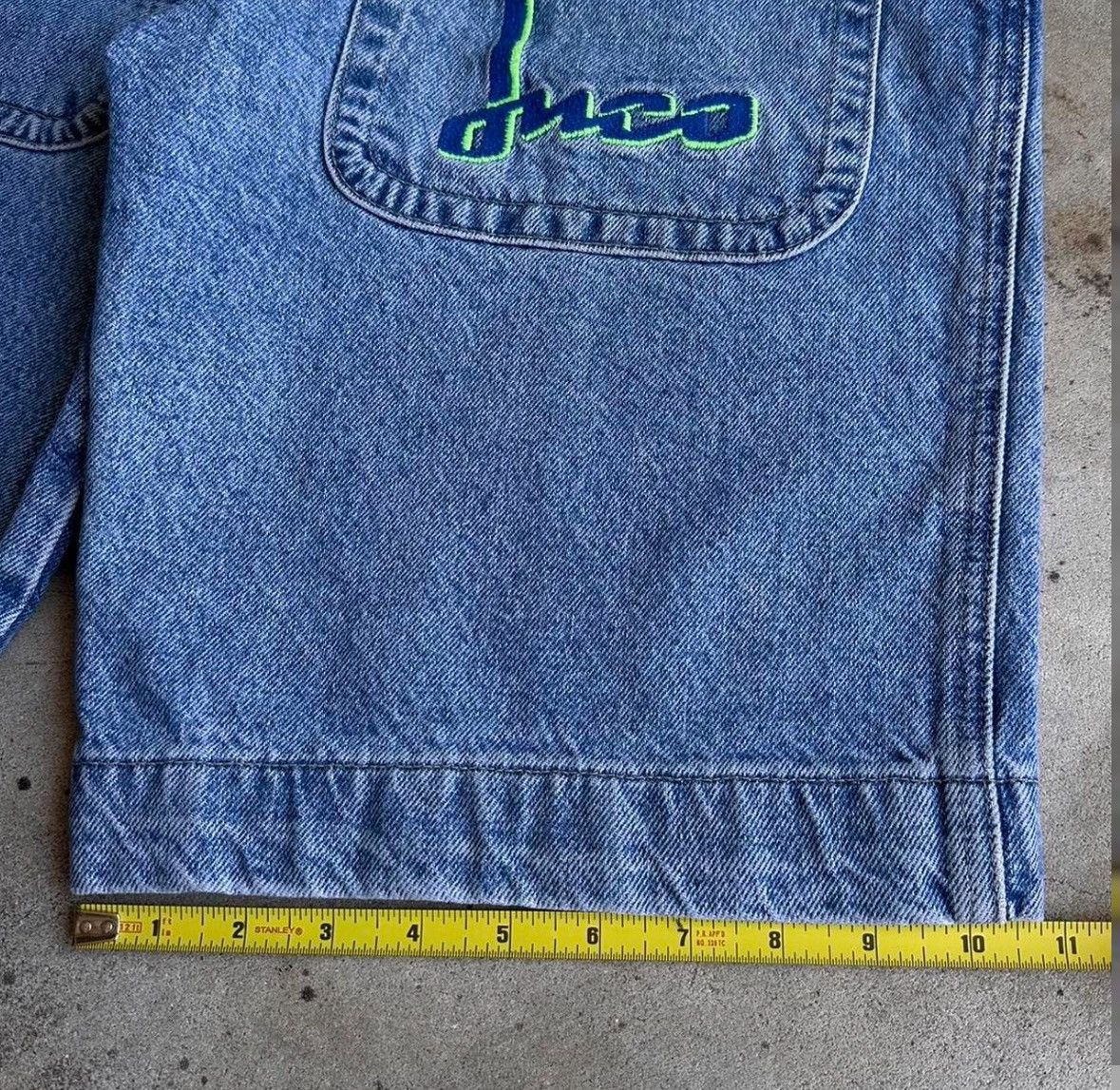 JNCO Vintage 90s JNCO Boarder 2199 Collection, Blue Wash Size US 29 - 8 Thumbnail