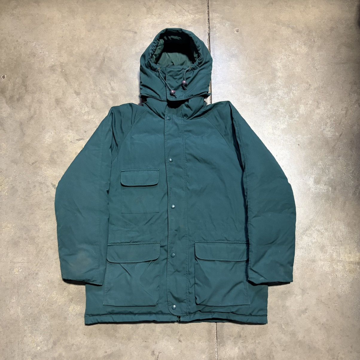 Eddie Bauer Vintage 90s Eddie Bauer Goose Down Puffer Jacket Parka Chore Size US XL / EU 56 / 4 - 2 Thumbnail