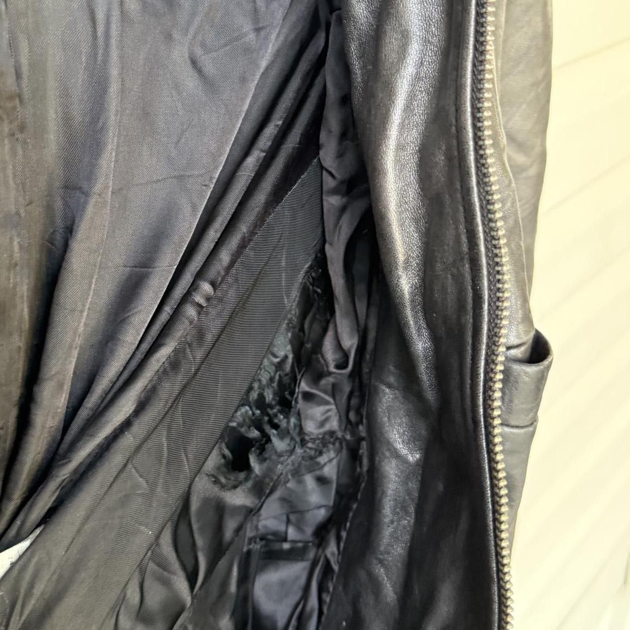 John Richmond John Richmond leather jacket blazer zip up with fort pockets Size 3XL / US 20-22 - 5 Thumbnail