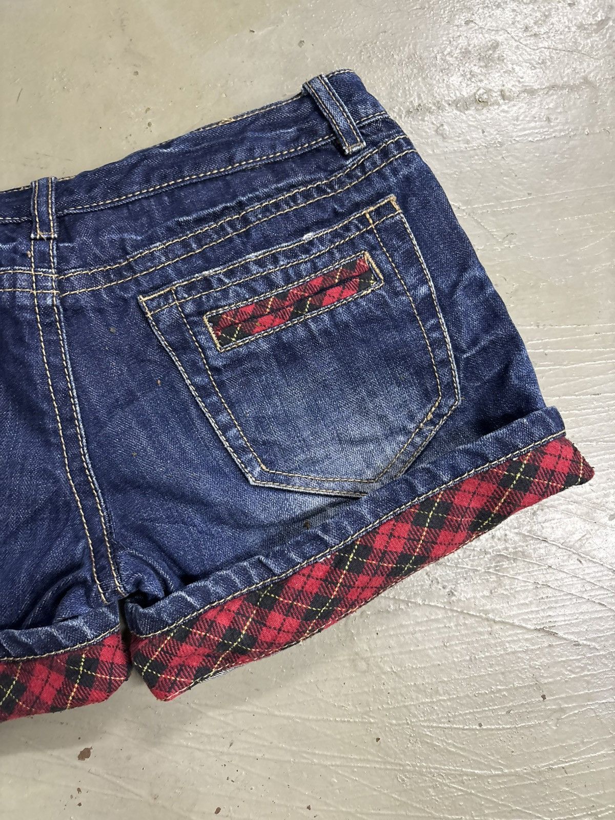 If Six Was Nine RNA H Naoto Acid Wash Japanese brand Denim shorts Size 31" - 9 Thumbnail